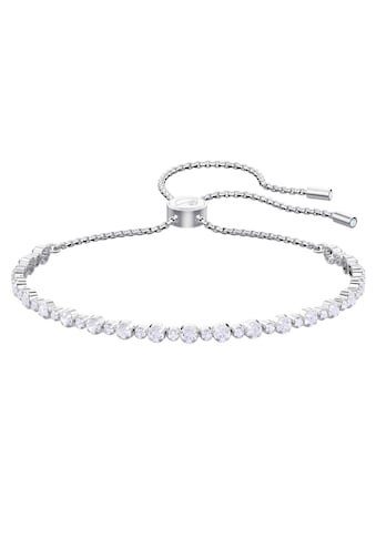 Swarovski Armband »Subtle, weiss, rhodiniert, 5465384«, mit Swarovski® Kristallen kaufen