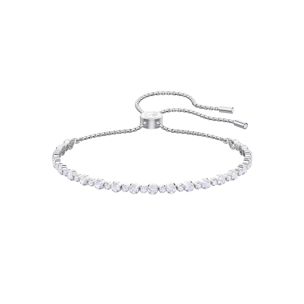 Swarovski Armband »Subtle, weiss, rhodiniert, 5465384«