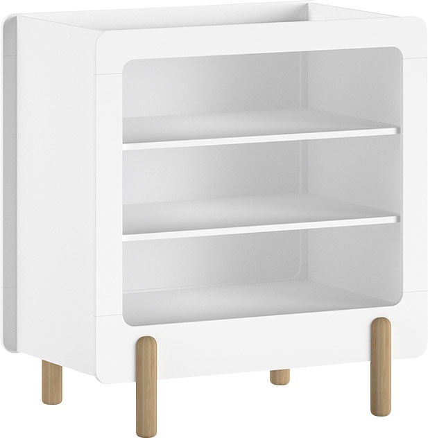 Vipack Kommode "Smile, Wickelregal mit 3 Fächern, MDF weiß lackiert", (B/H/ günstig online kaufen