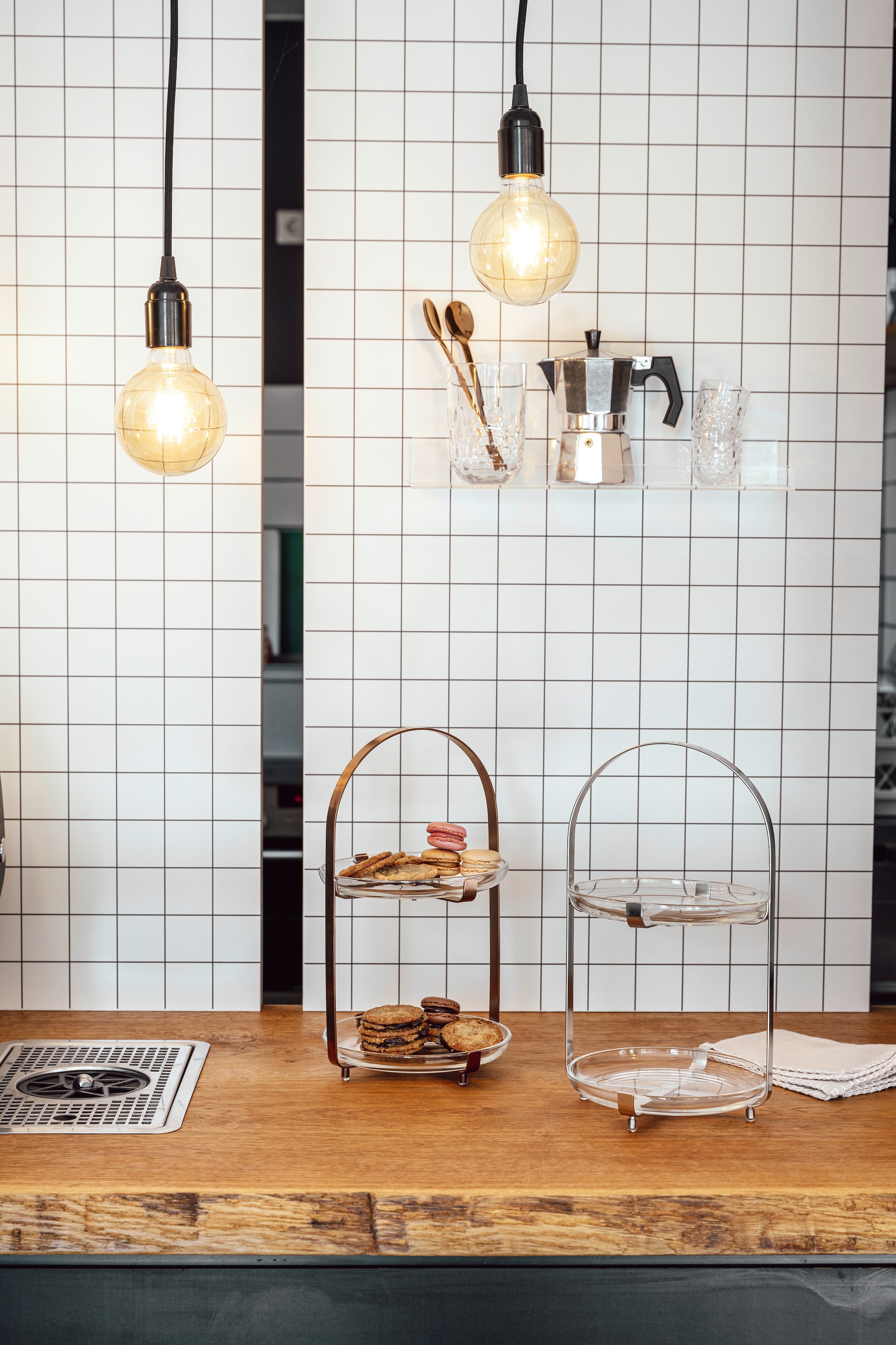 LEONARDO Etagere »CUCINA, 2 stufig - Höhe 32 cm«, Servieretagere mehrstöckig, zum Servieren und Präsentieren
