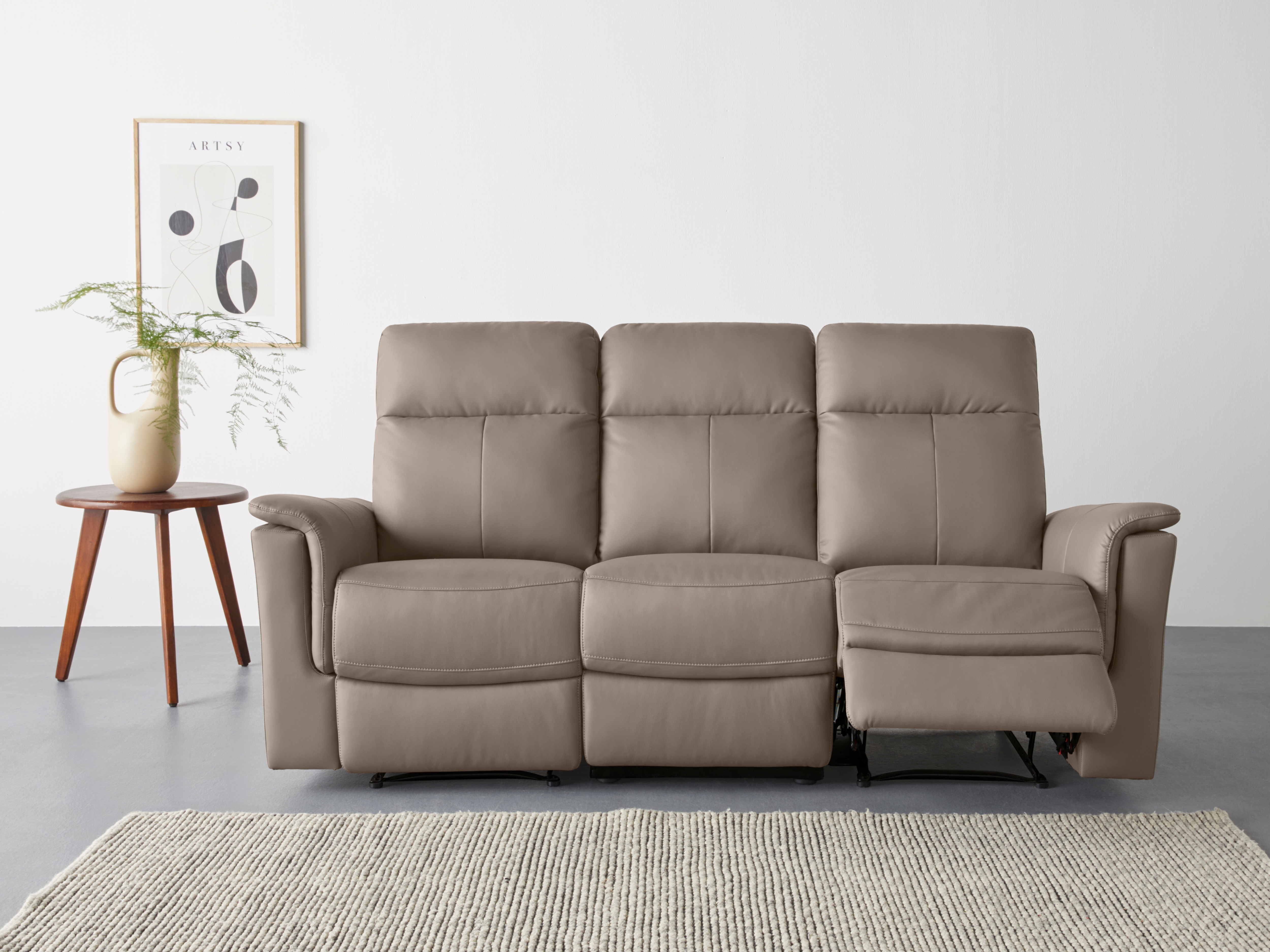 OTTO home 3-Sitzer "Southbrook" mit manueller und elektrischer Relaxfunktion