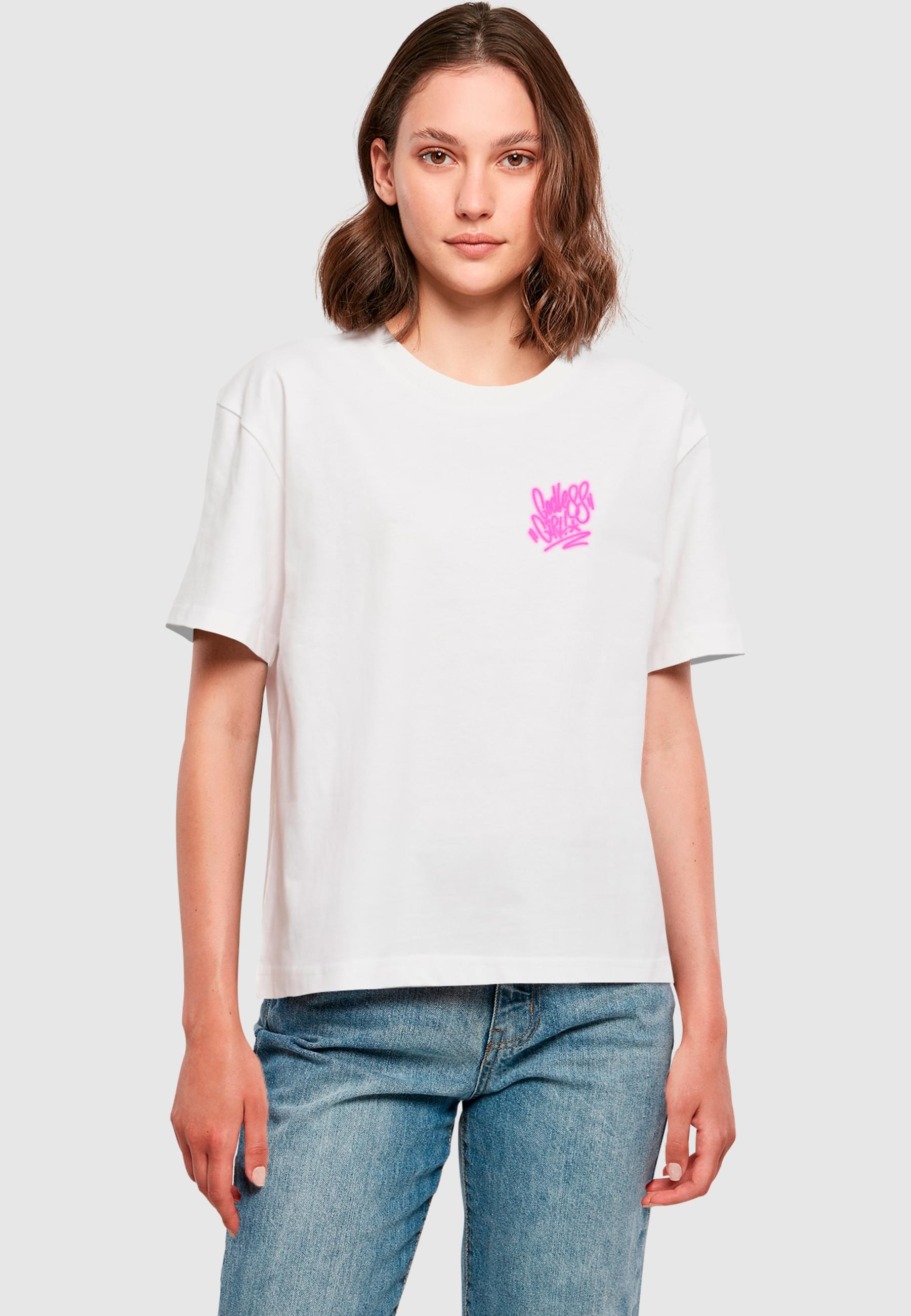 Miss Tee T-Shirt »Miss Tee Damen Godless Girl Tee«, (1 tlg.)