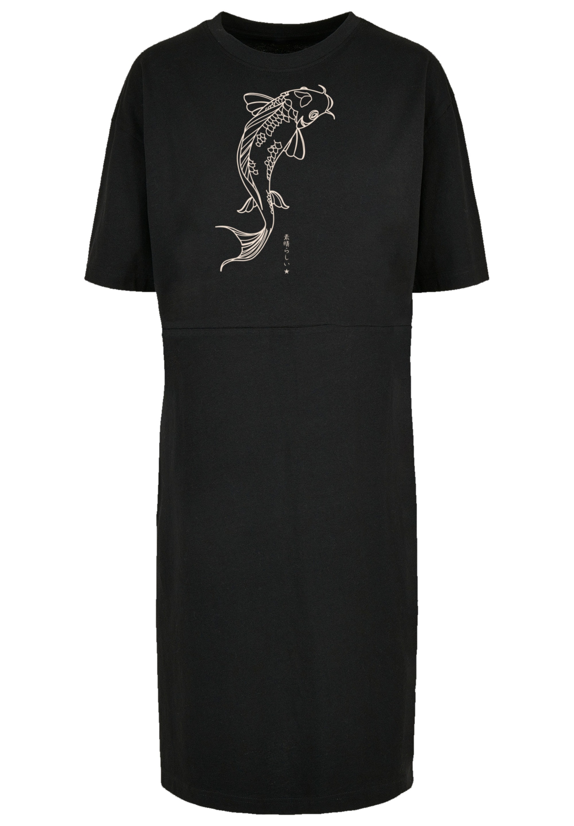 F4NT4STIC Shirtkleid »Koi Karpfen Asia«, Print
