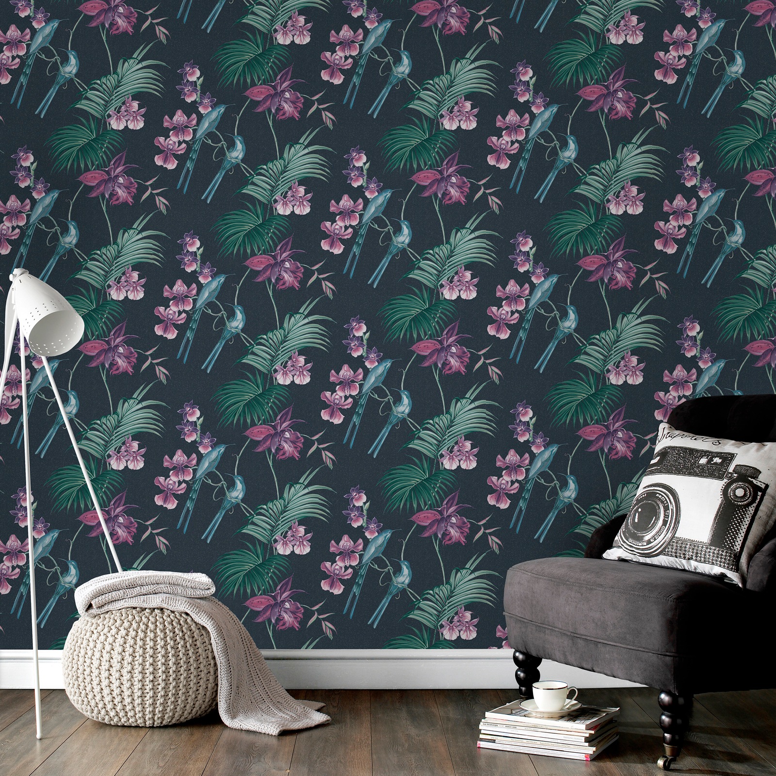 Boutique Vliestapete »Utopia«, gemustert, FSC® zertifiziert, mit lebhaftem Druck, 10 Meter Länge