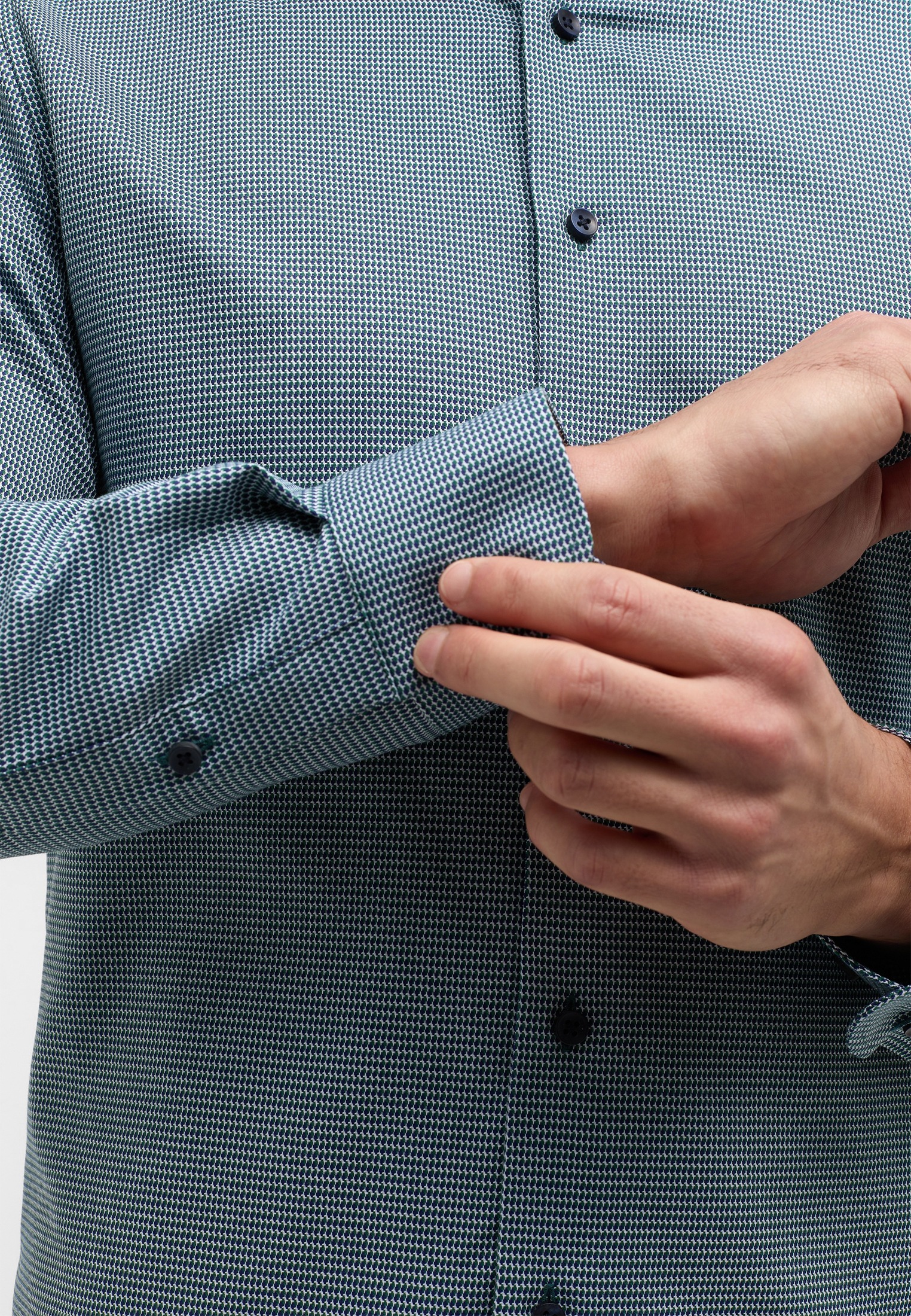 Thumbnail - Eterna Langarmhemd "SLIM FIT" NON IRON (bügelfrei)