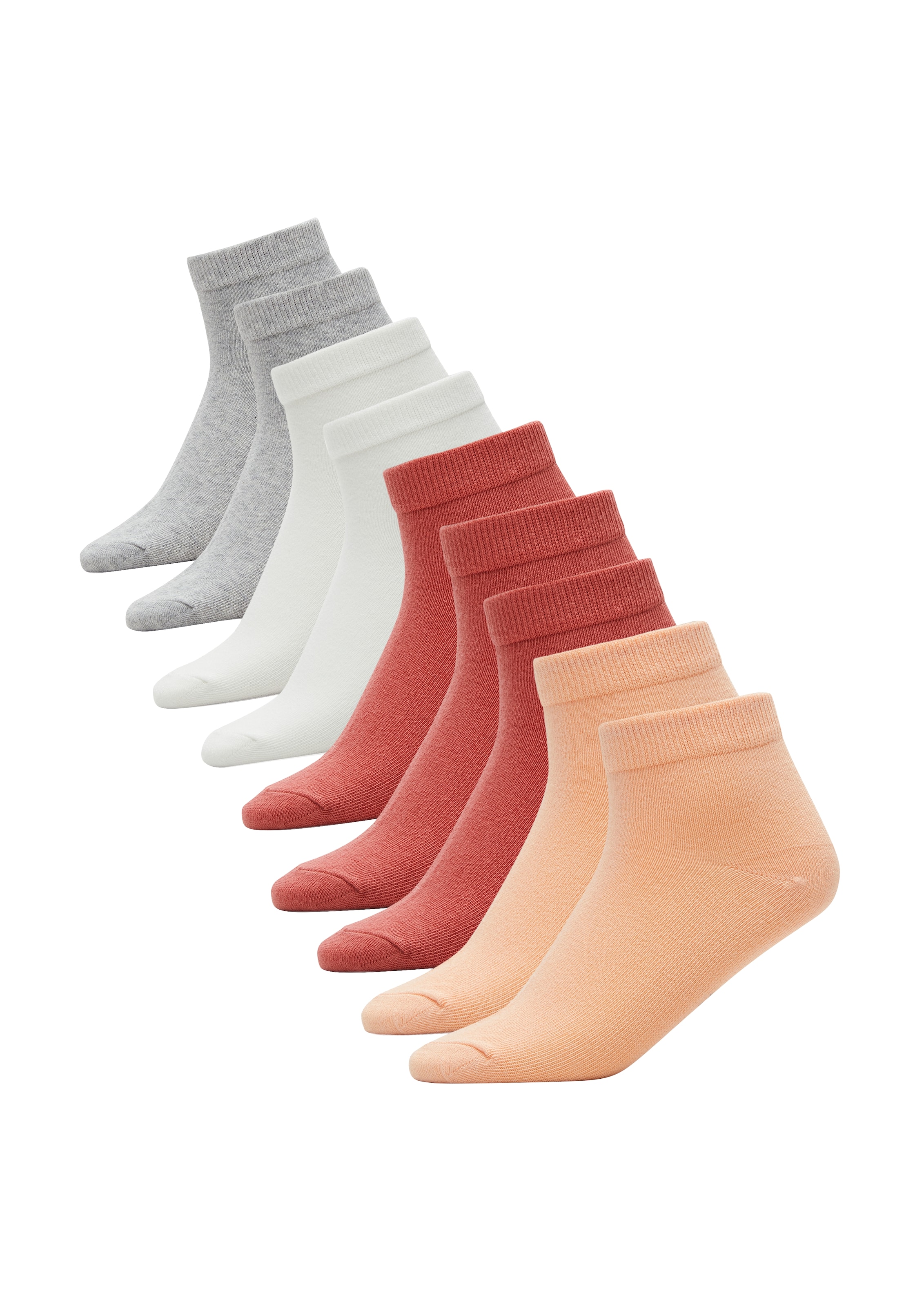 Kurzsocken, (9er Pack), mit vielseitigen Farben