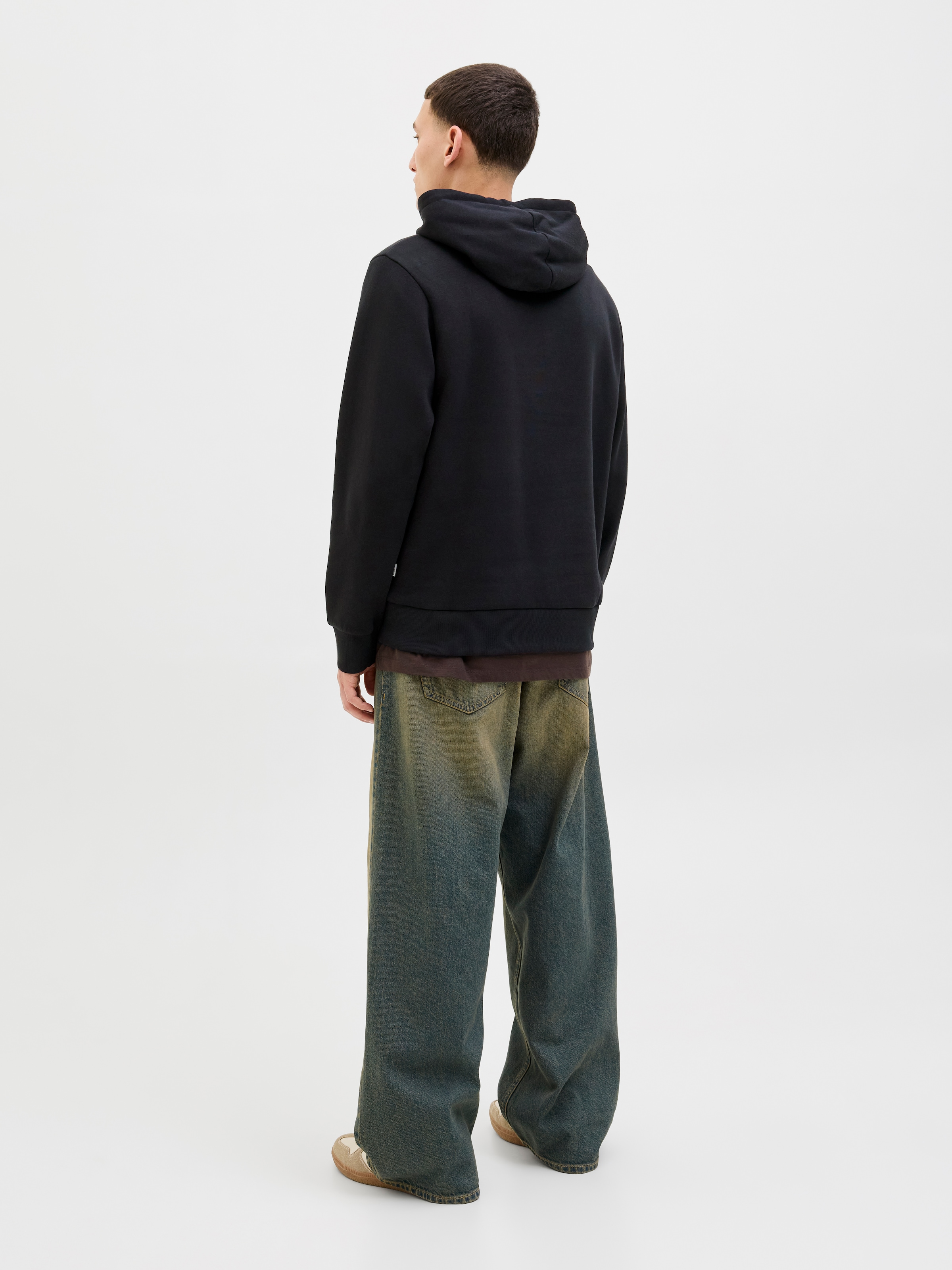 Jack & Jones Kapuzensweatshirt »JJELOGO SWEAT HOOD 2 COL 25/26 NOOS«, mit stylischem Print