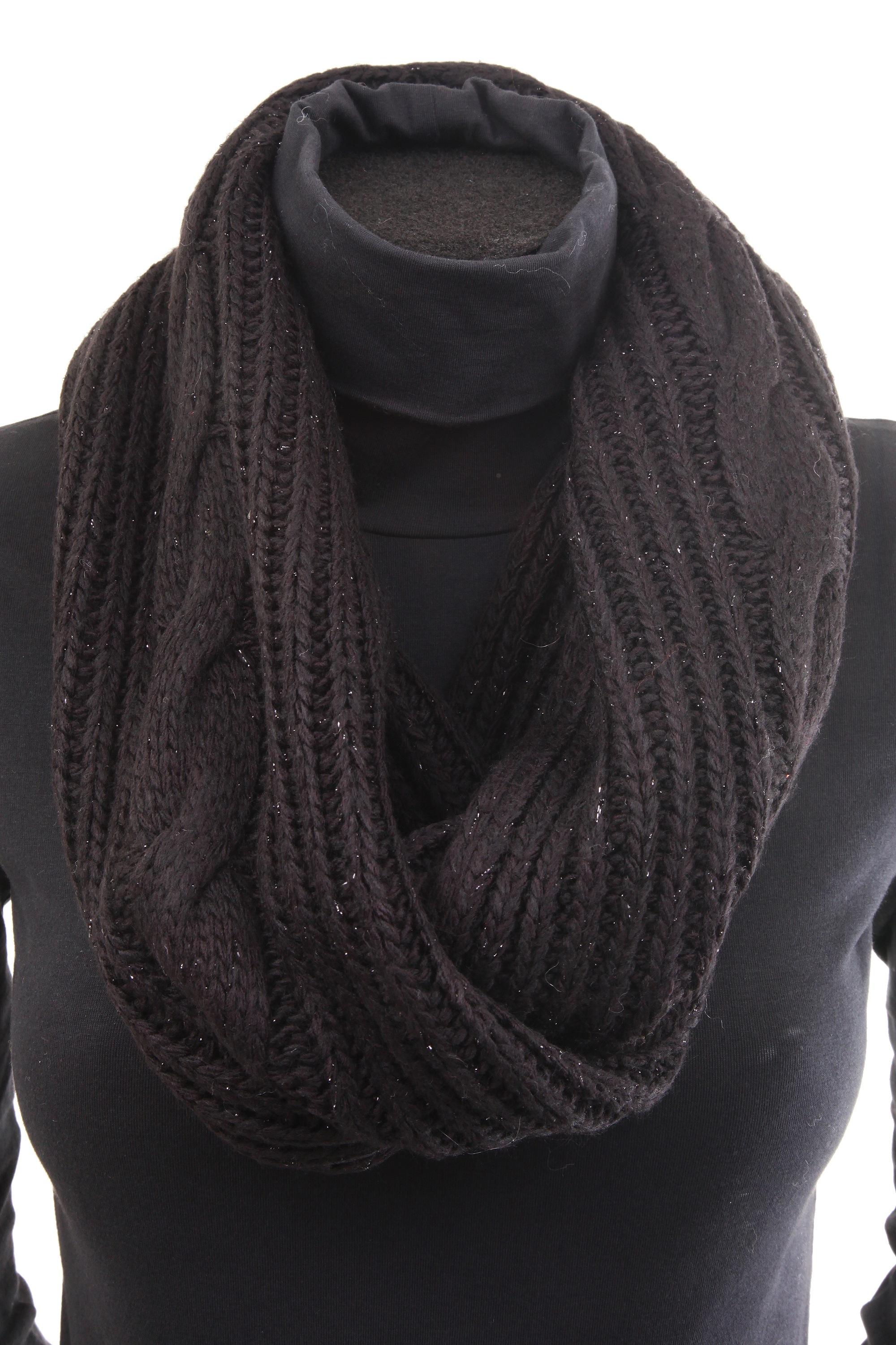 COLLEZIONE ALESSANDRO Loop "Softy" 1 Stk. Made in Italy, mit Glitzergarn günstig online kaufen