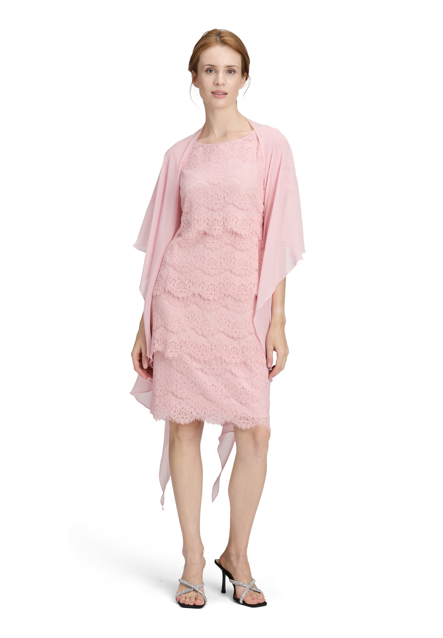 Vera Mont Multifunktionstuch "Damen mit Volant" Nahtführung günstig online kaufen