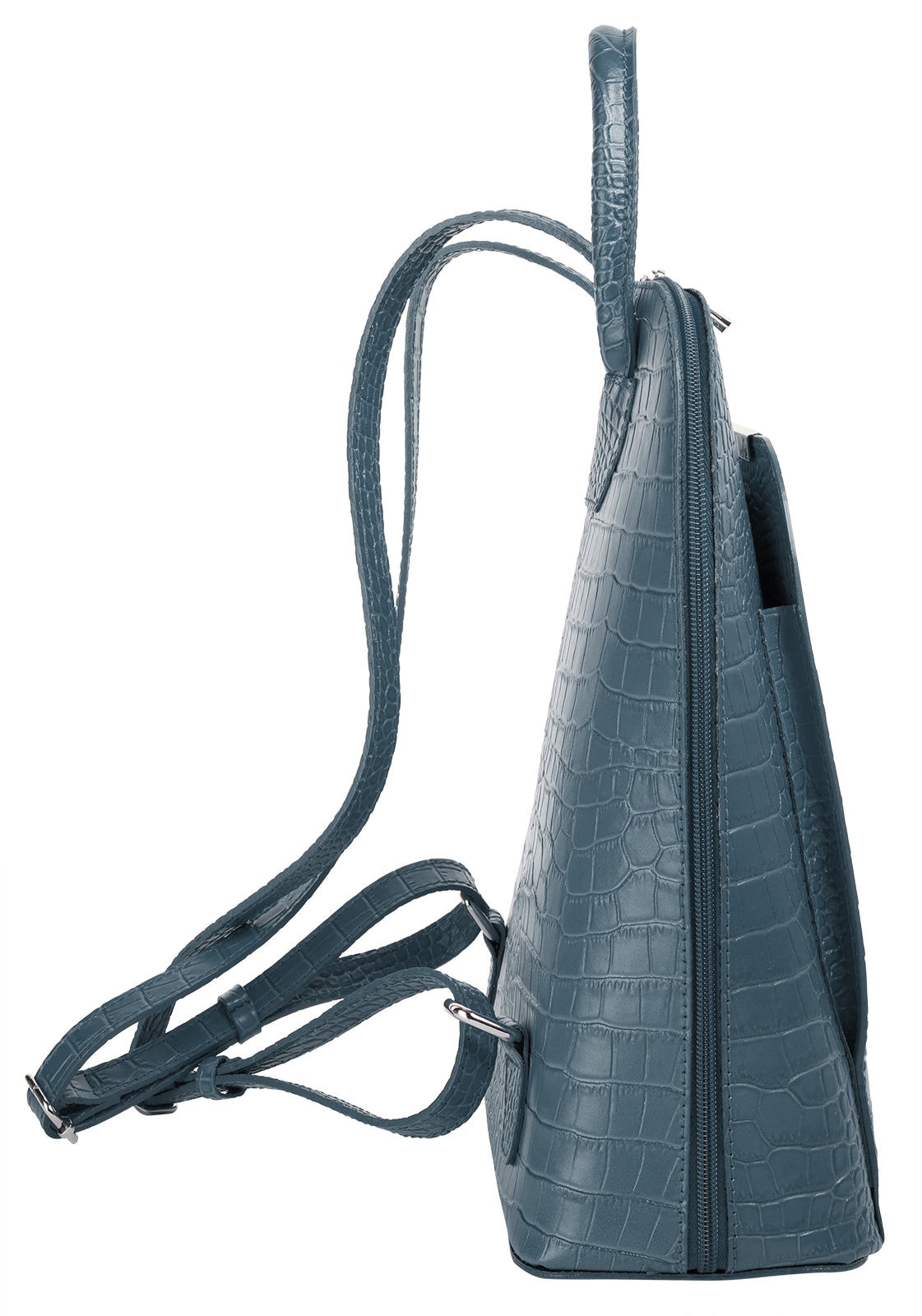 Cluty Cityrucksack, echt Leder, Made in Italy