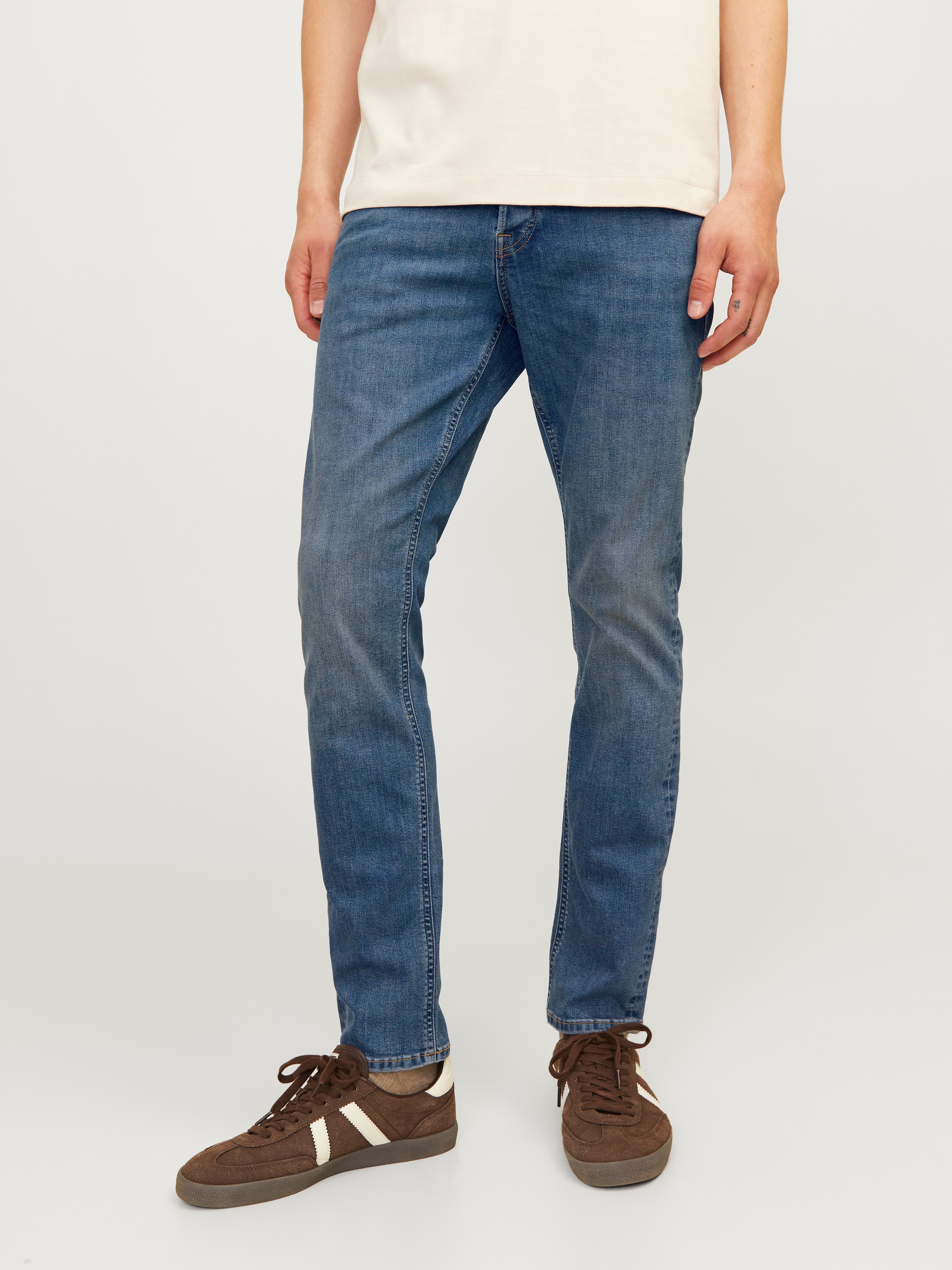 Jack & Jones "JJIGLENN Slim-Fit mit Stretch und praktischer 5-Pocket-Form" günstig online kaufen