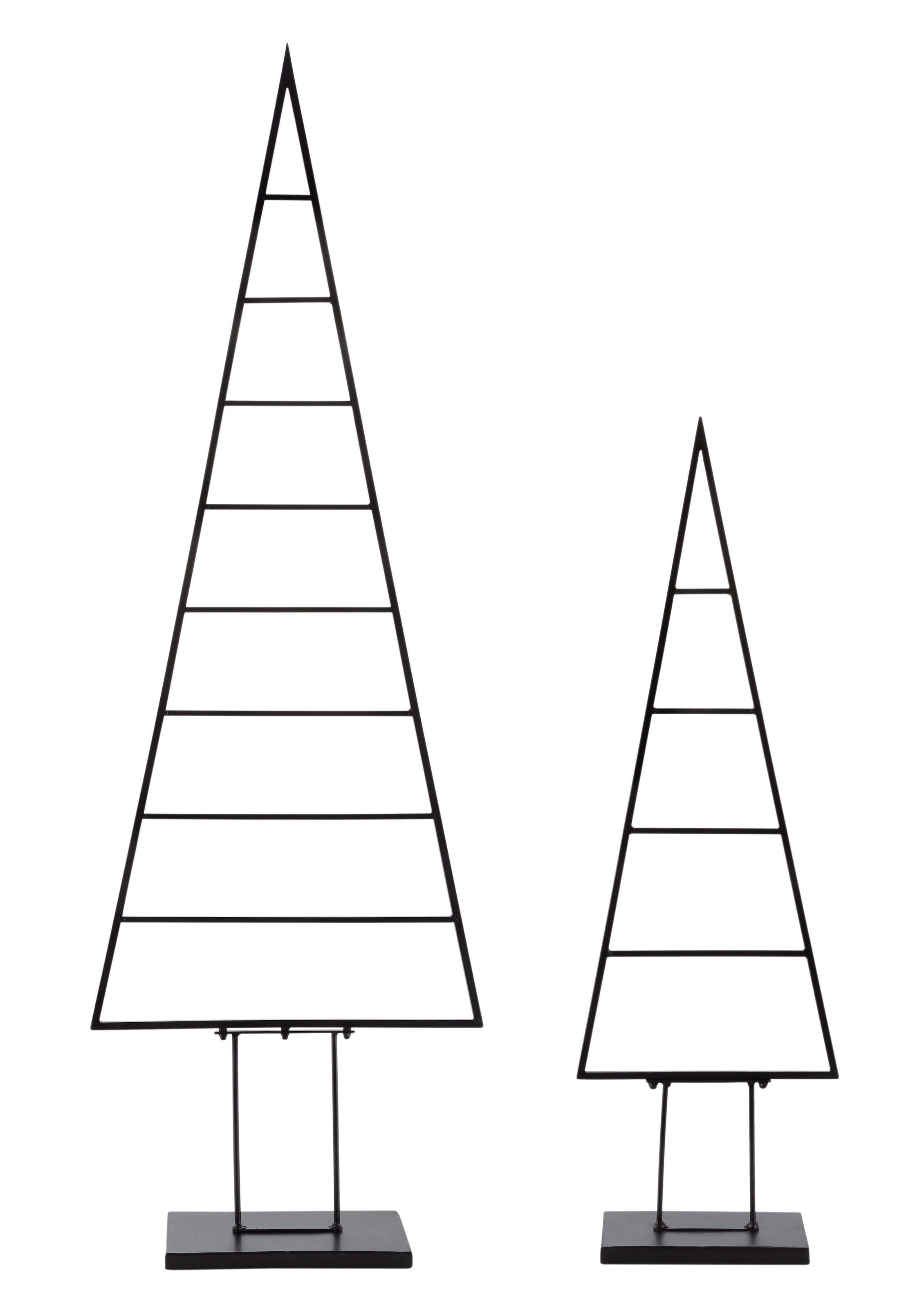 my home Dekobaum "Maischa, Weihnachtsdeko aus Metall", Weihnachtsbaum zum individuellen Dekorieren