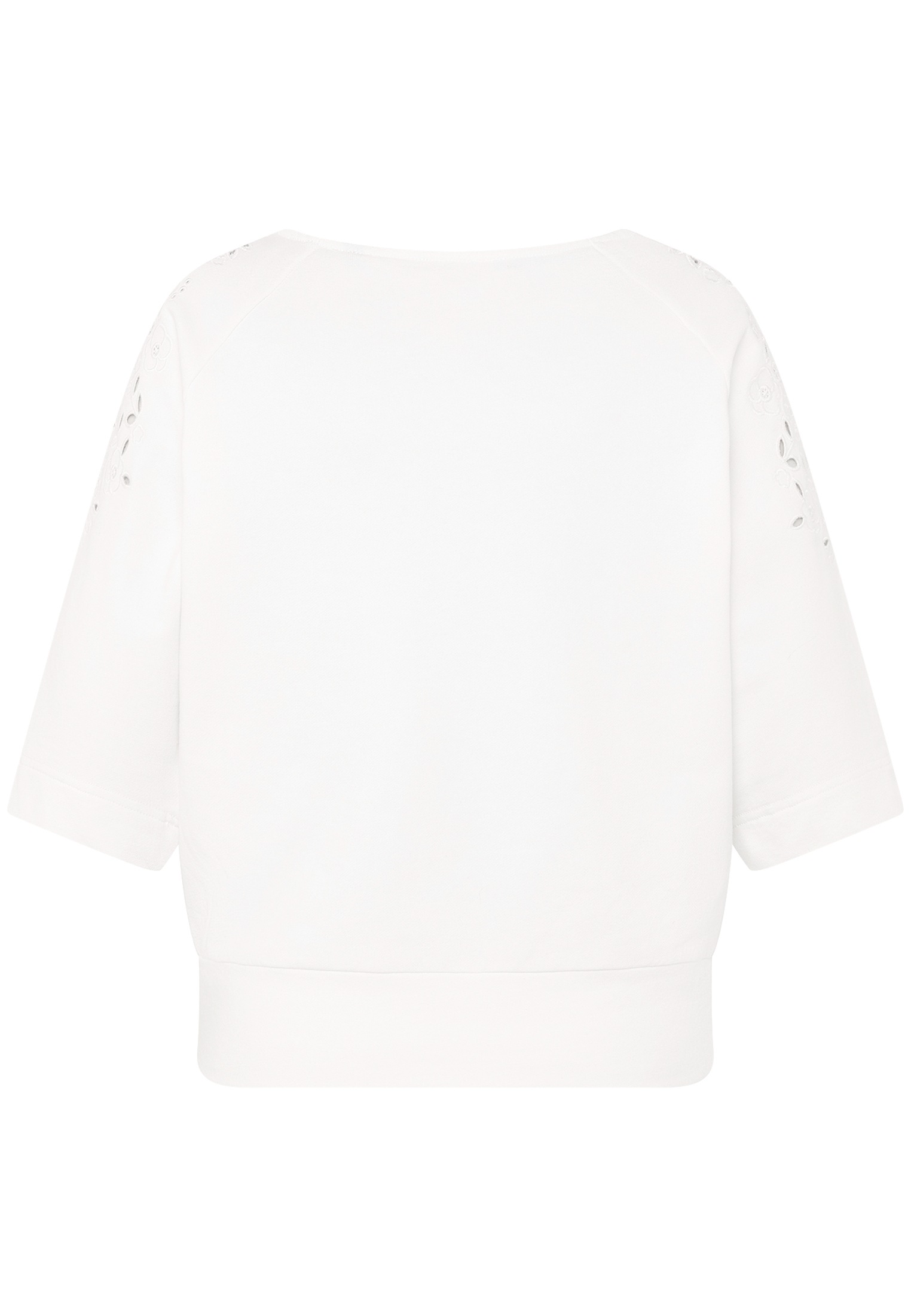 Thumbnail - Zero Sweatshirt "Damen mit Stickerei", Lochstickerei