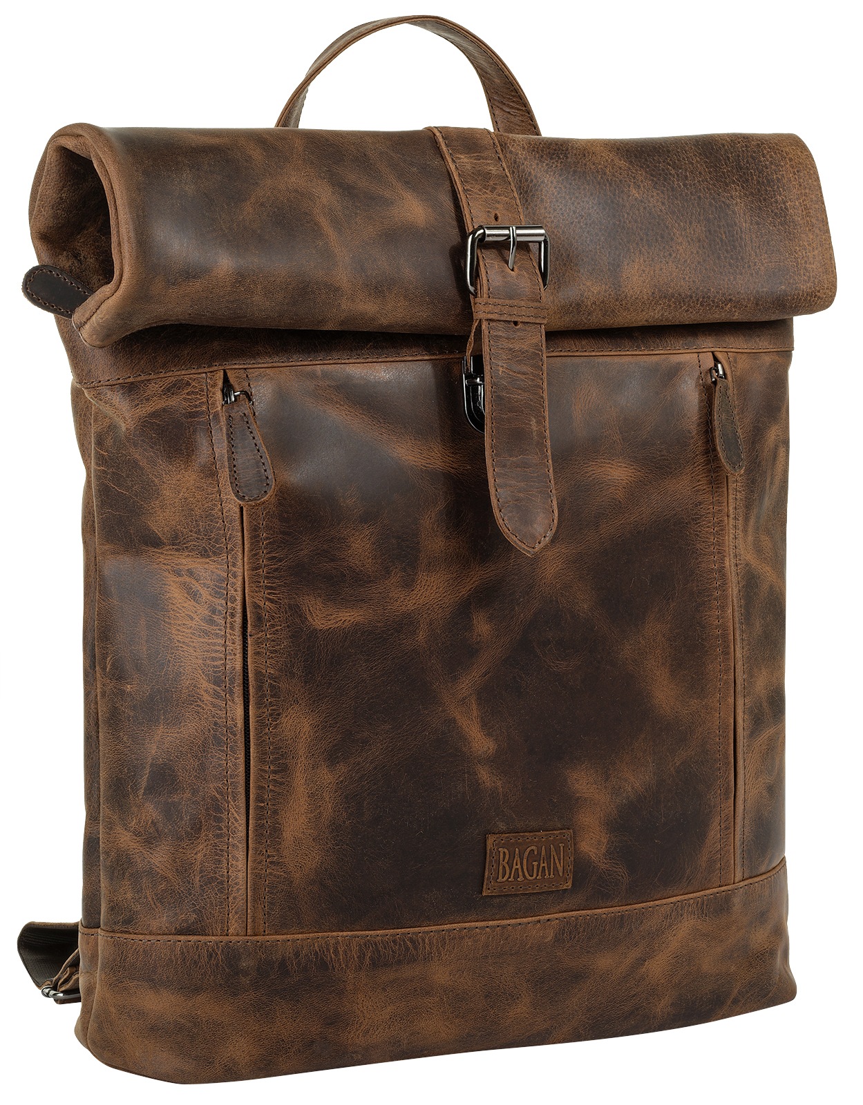 Bagan Cityrucksack, echt Leder