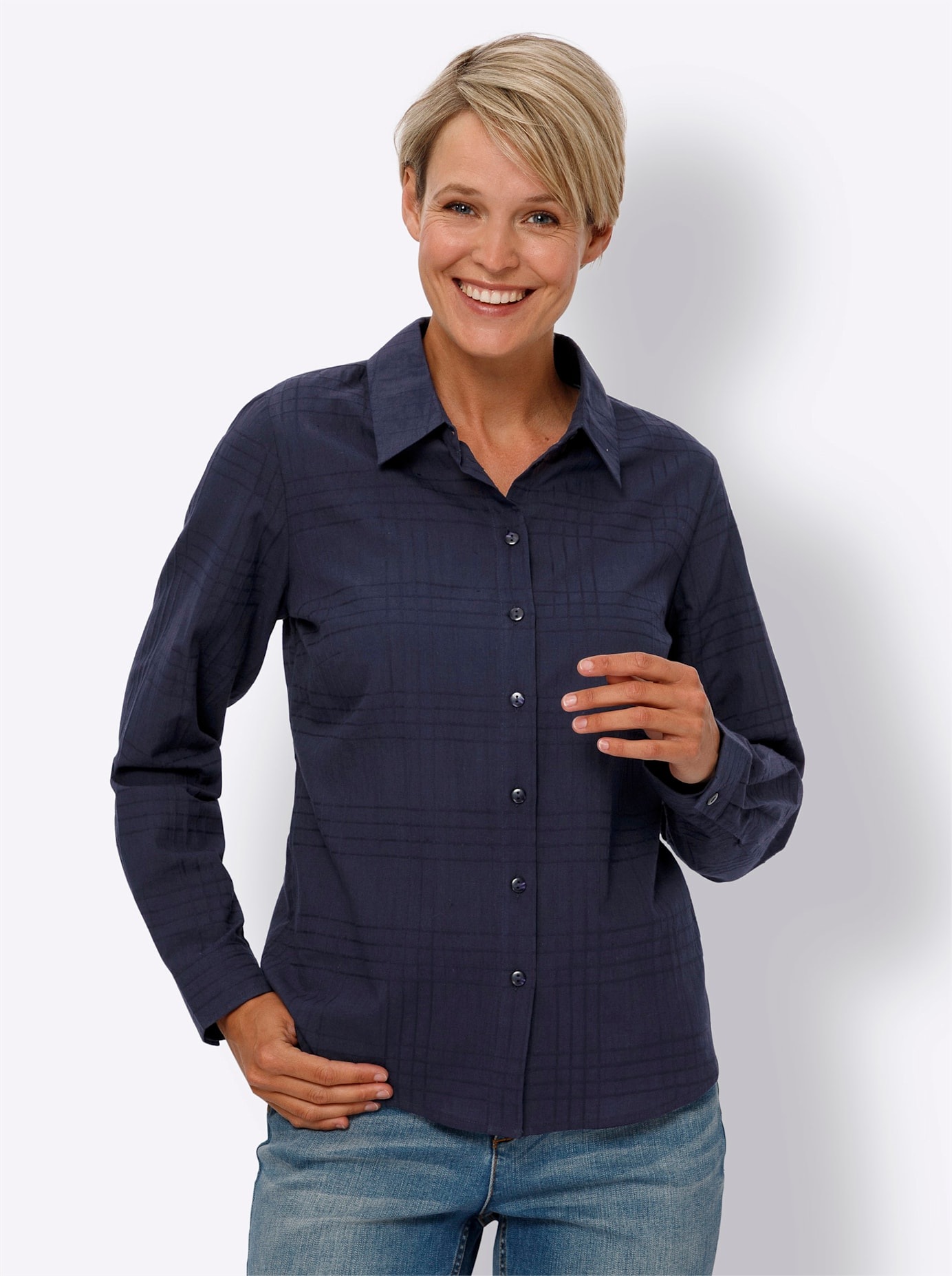 Classic Basics Langarmbluse günstig online kaufen