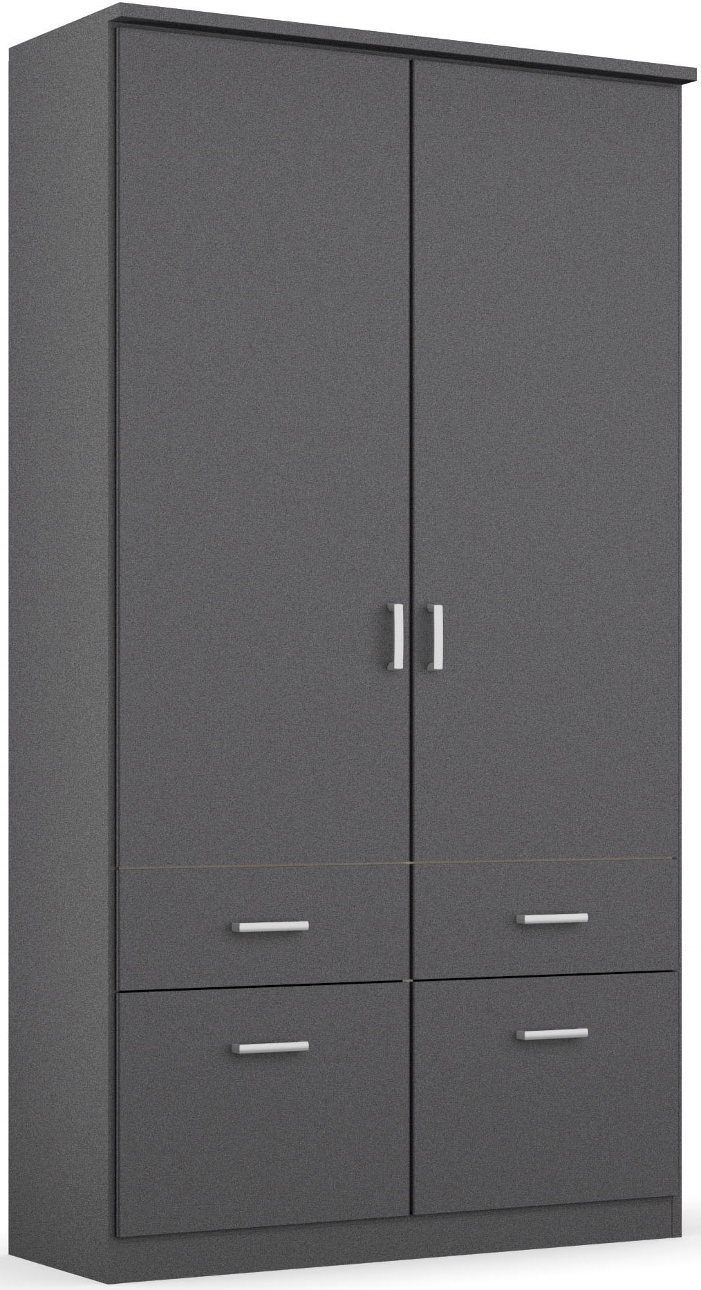rauch Kleiderschrank "Kleiderschrank Schrank Garderobe deckenhoher Schrank BREMEN" optional mit Spiegel, Breiten: 91/136/181 cm, Höhe: 199 cm, in vielen Farbvariationen, inkl. Kranzblende MADE IN GERMANY