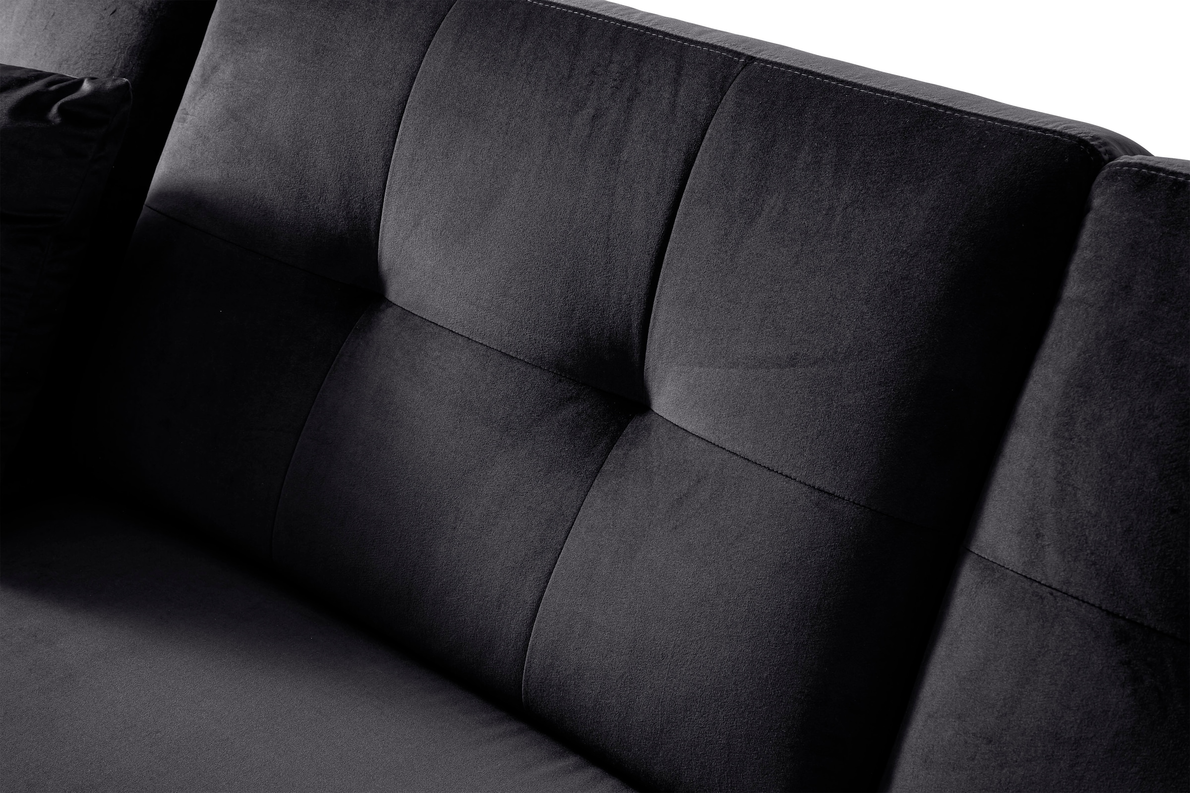 Trends by HG Polsterecke »Barcelona L-Form«, mit Metallfuss, frei im Raum stellbar
