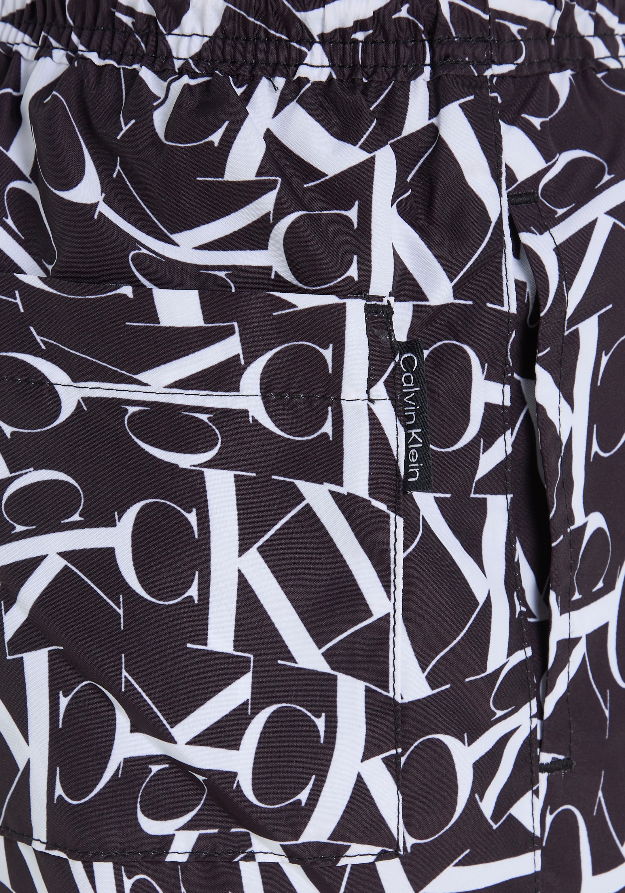 Calvin Klein Swimwear Badeshorts »MEDIUM DRAWSTRING-PRINT«, (1 St.)
