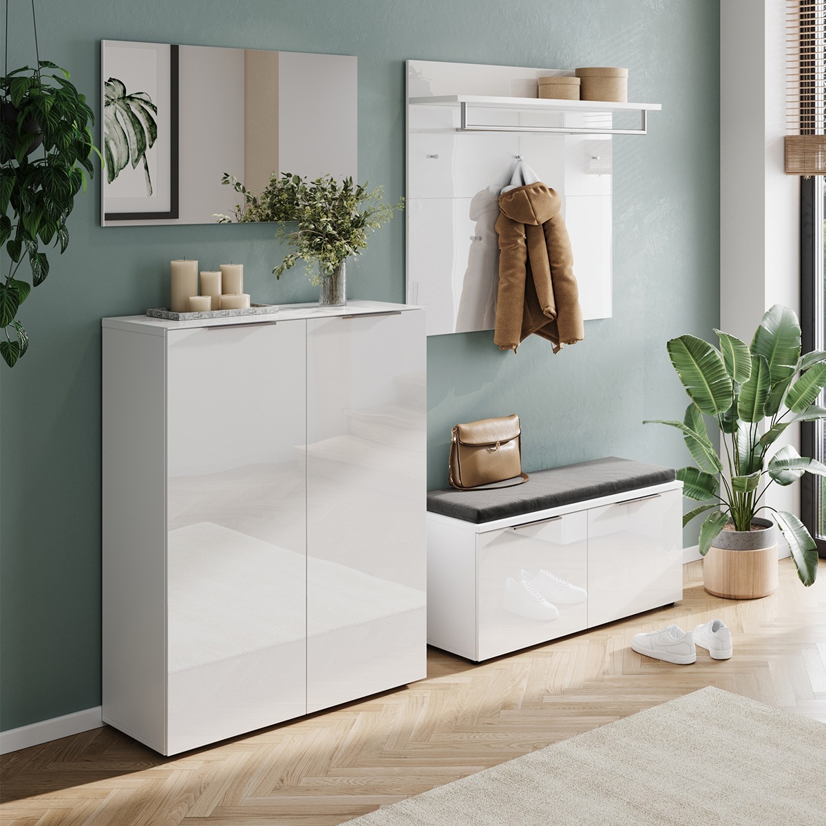 GERMANIA Garderoben-Set "Oakland" 4 Stk. tlg. günstig online kaufen