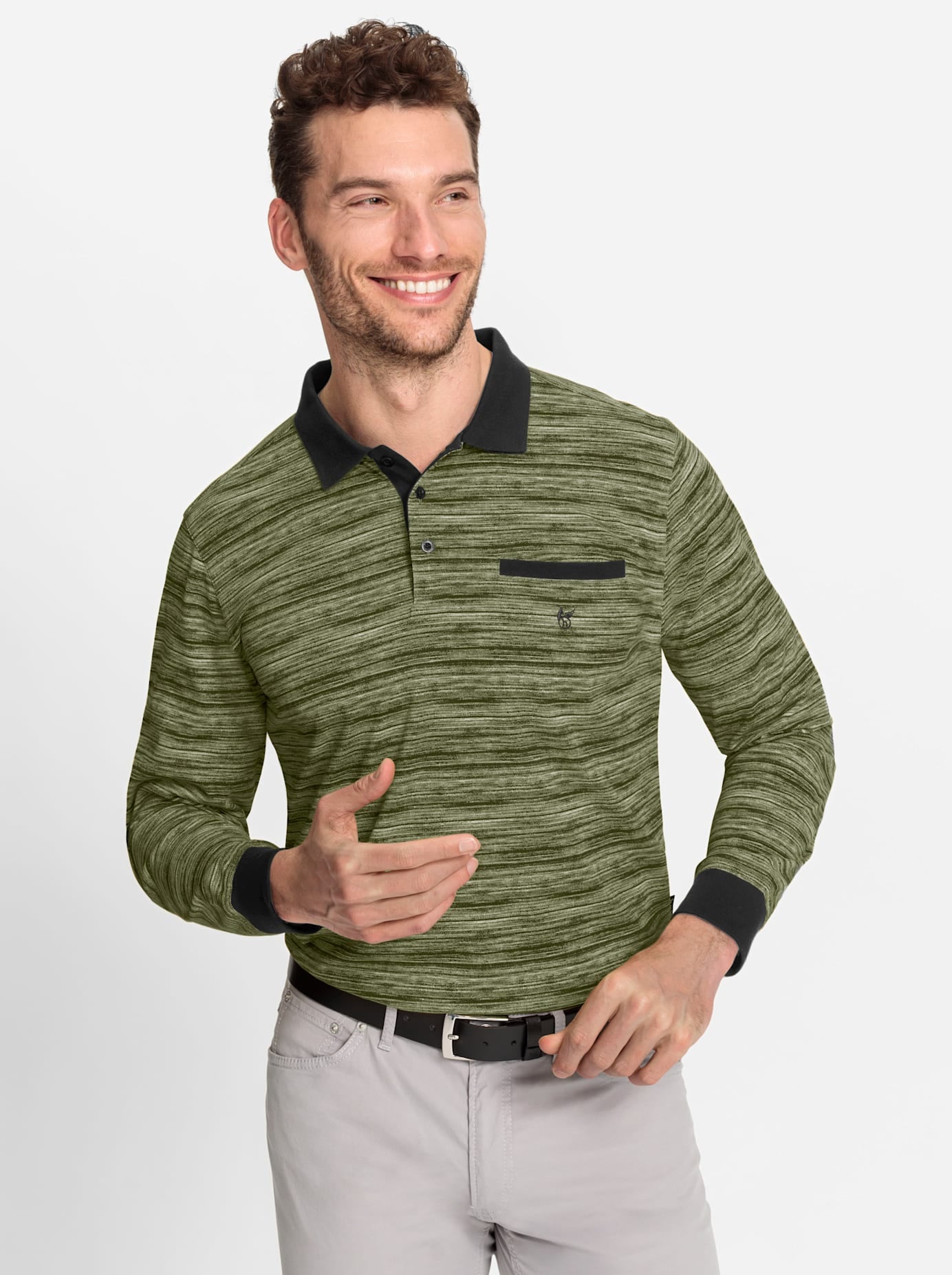 Hajo Poloshirt "Langarm-Poloshirt", (1 tlg.) günstig online kaufen
