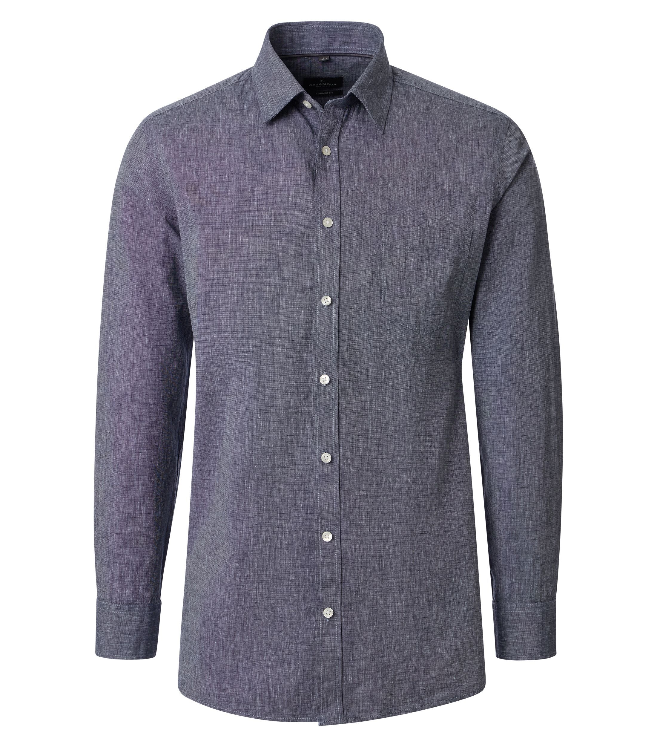 CASAMODA Leinenhemd "CASAMODA Leinenhemd uni" günstig online kaufen