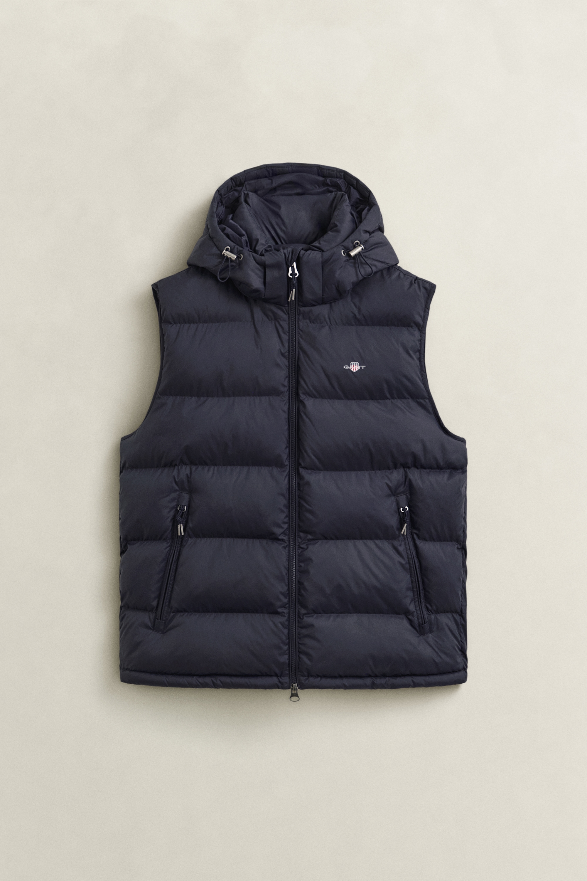 Gant Steppweste »ACTIVE CLOUD VEST« 2-Wege-Reißverschluss