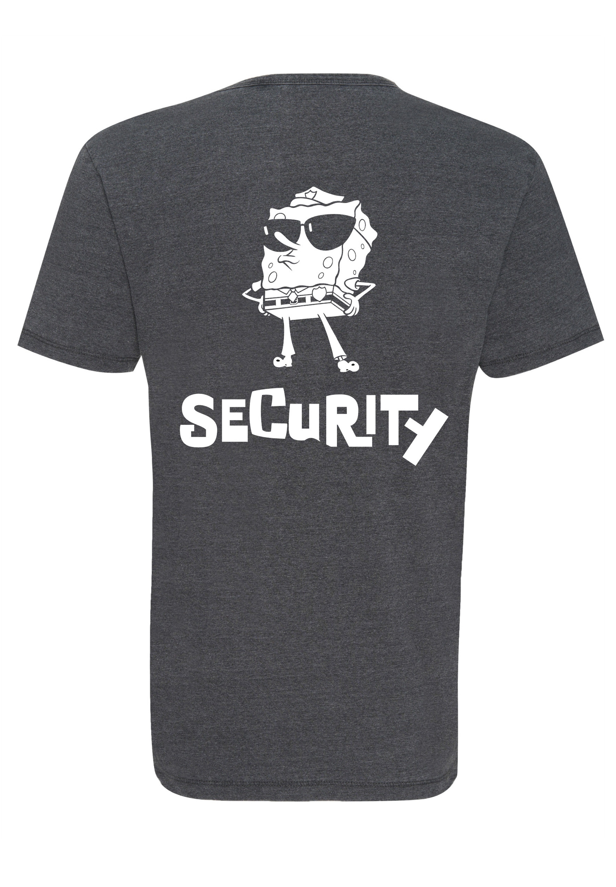 Recovered T-Shirt »SpongeBob Security Washed«, im zeitlosen Design