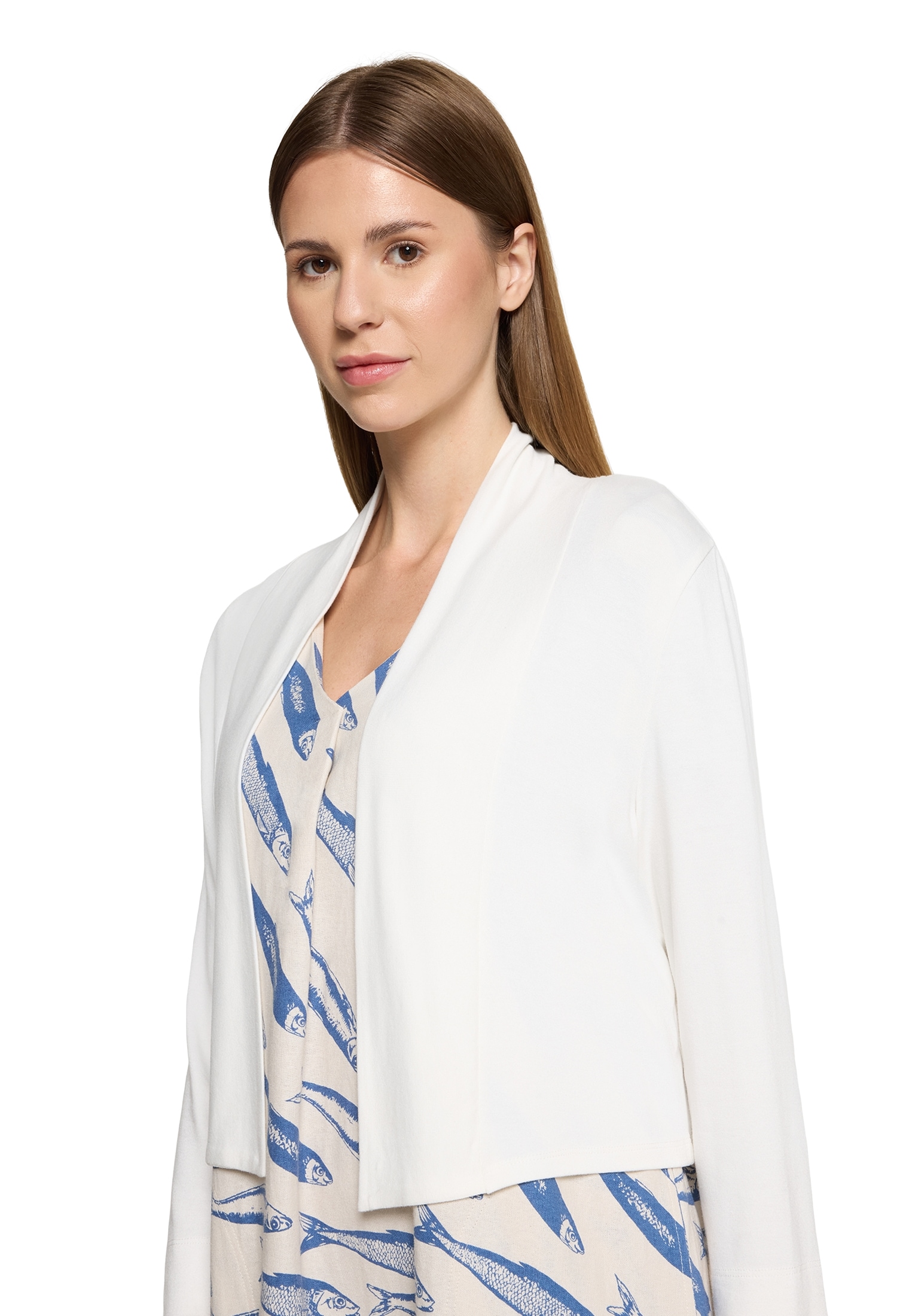 Betty Barclay Shirtjacke »Betty Barclay Damen Shirtjacke mit 3/4 Arm«, (1 tlg.), Form