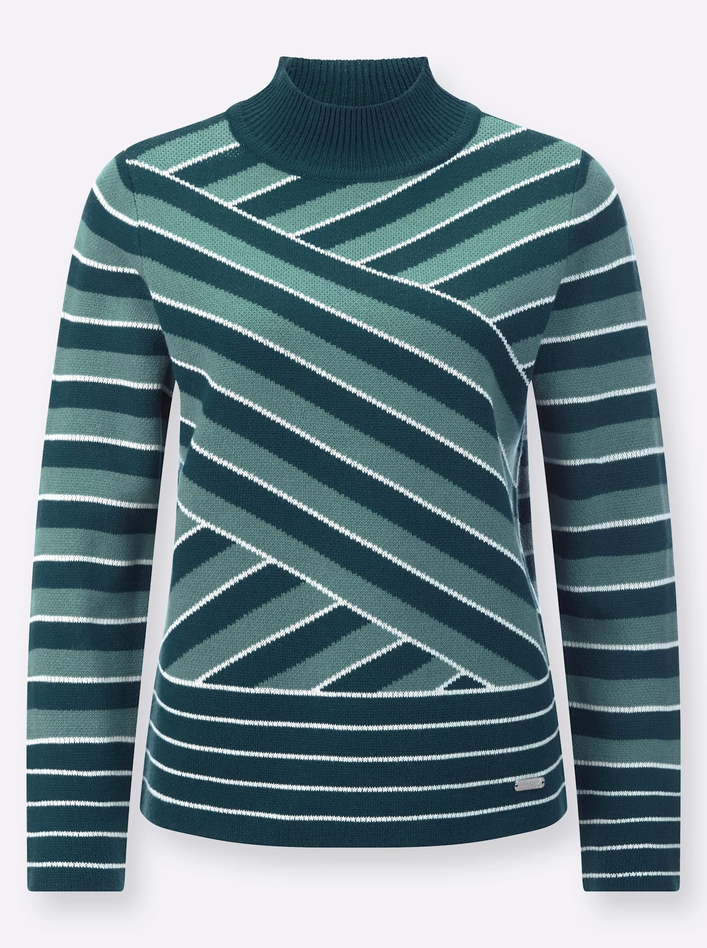 Casual Looks Stehkragenpullover »Stehkragen-Pullover«