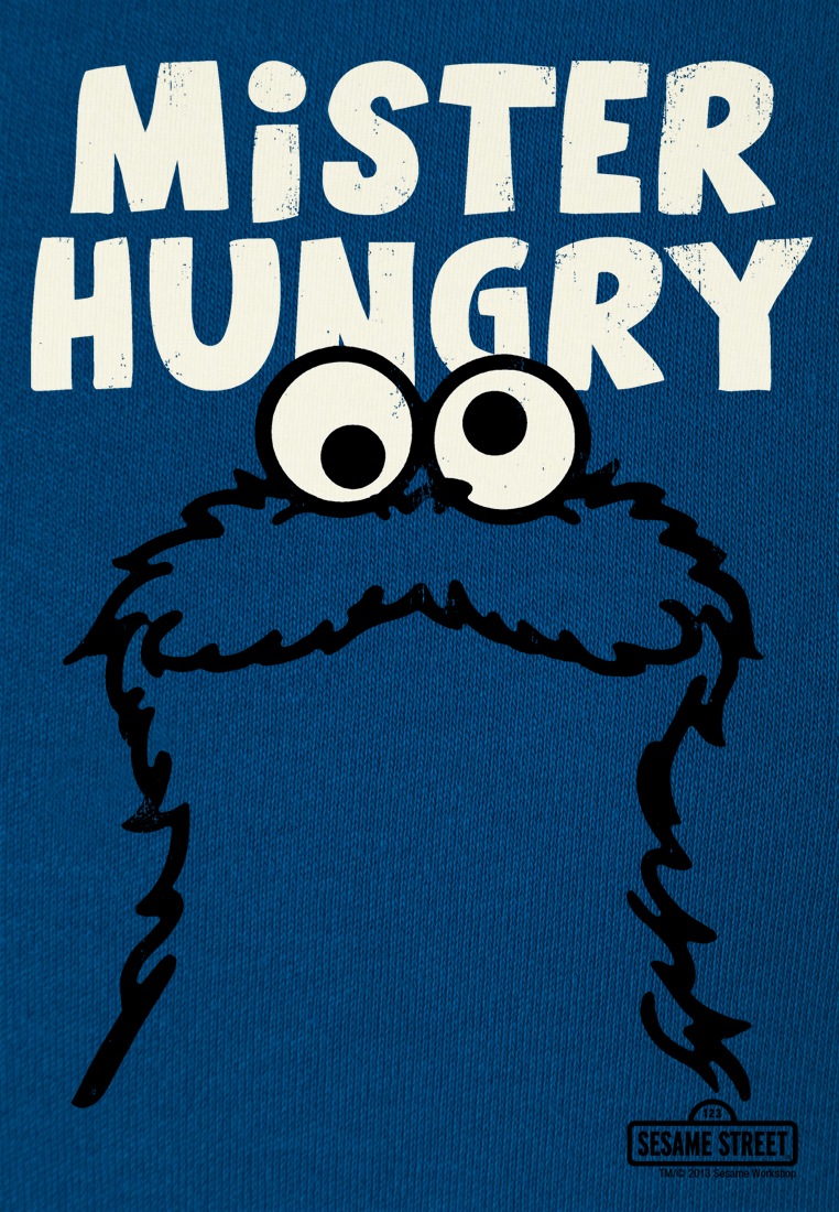 LOGOSHIRT T-Shirt »Mister BAUR kaufen Frontprint tollem mit | Hungry«, online