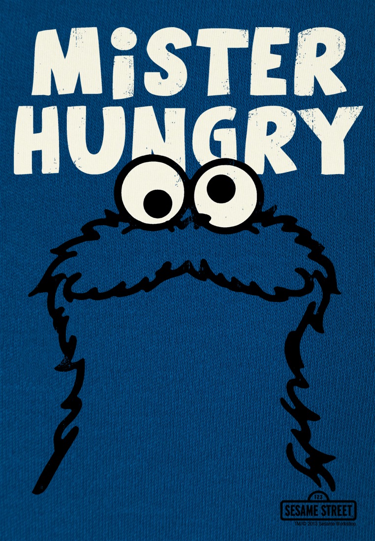 LOGOSHIRT T-Shirt »Mister Hungry«, mit tollem Frontprint