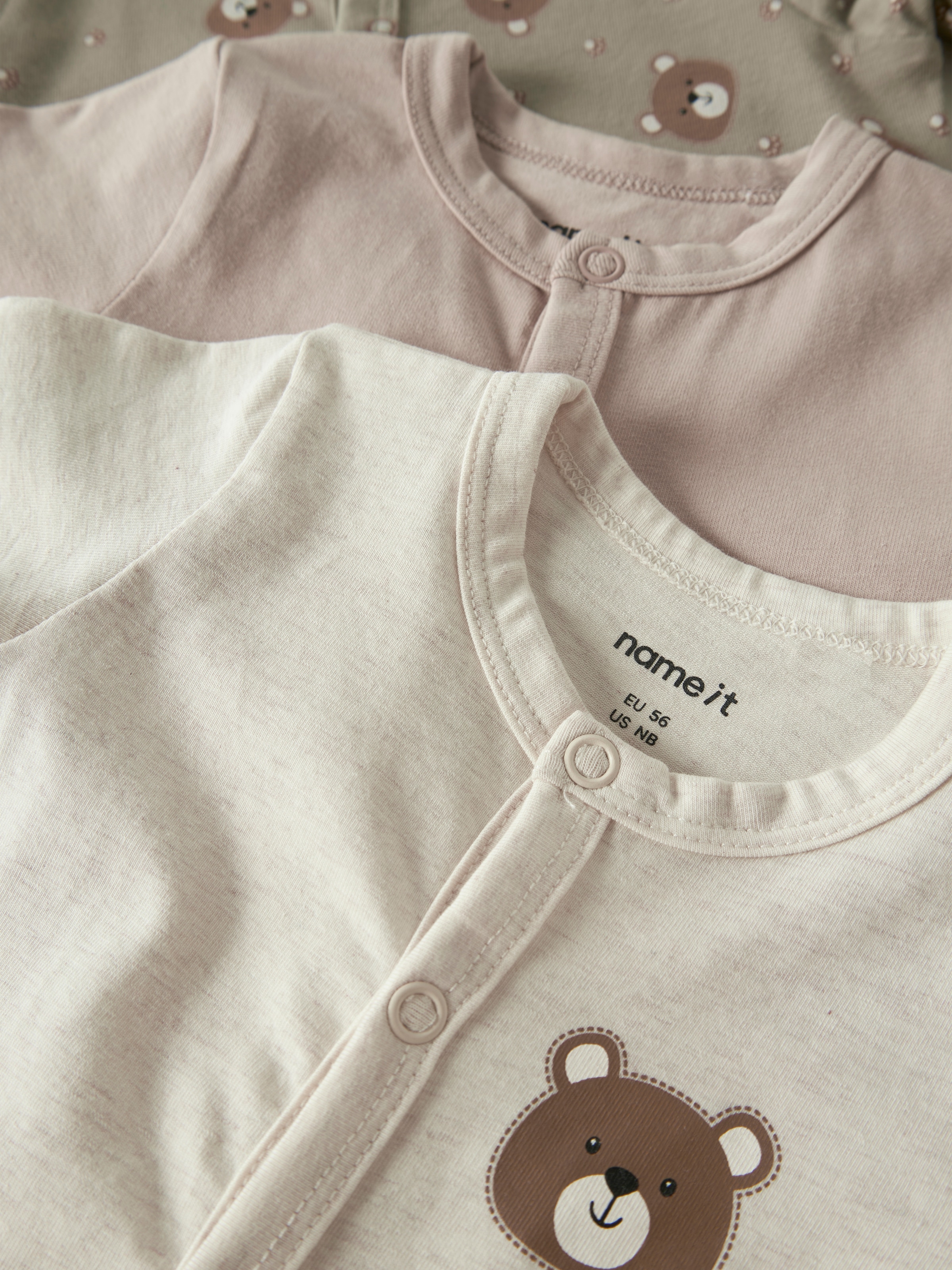 Name It Schlafoverall »NBNNIGHTSUIT 3P AOP NOOS«, 3 Stk.
