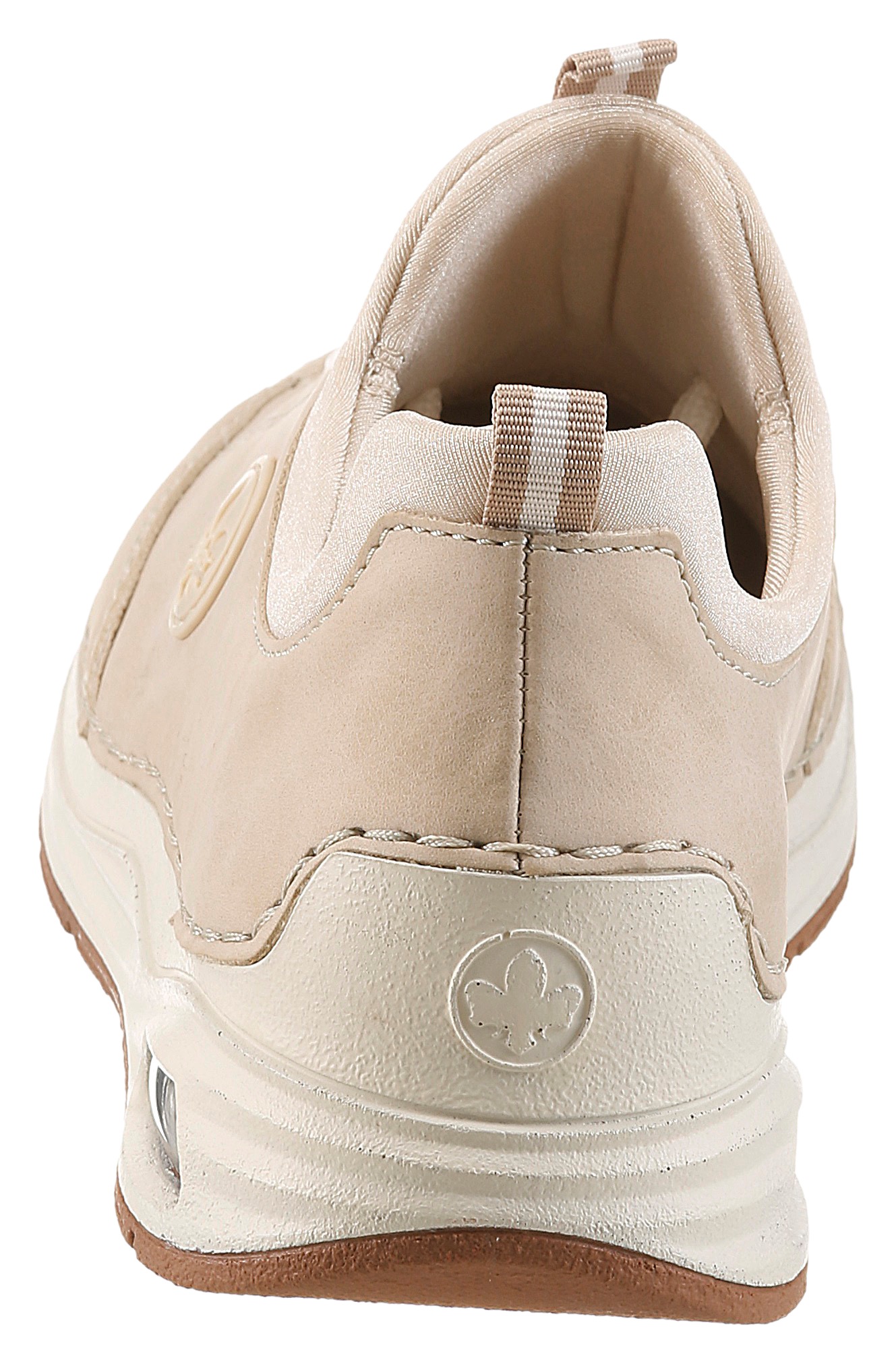 Rieker Slip-On Sneaker Schlupfschuh, Freizeitsneaker, Halbschuh mit elastis günstig online kaufen