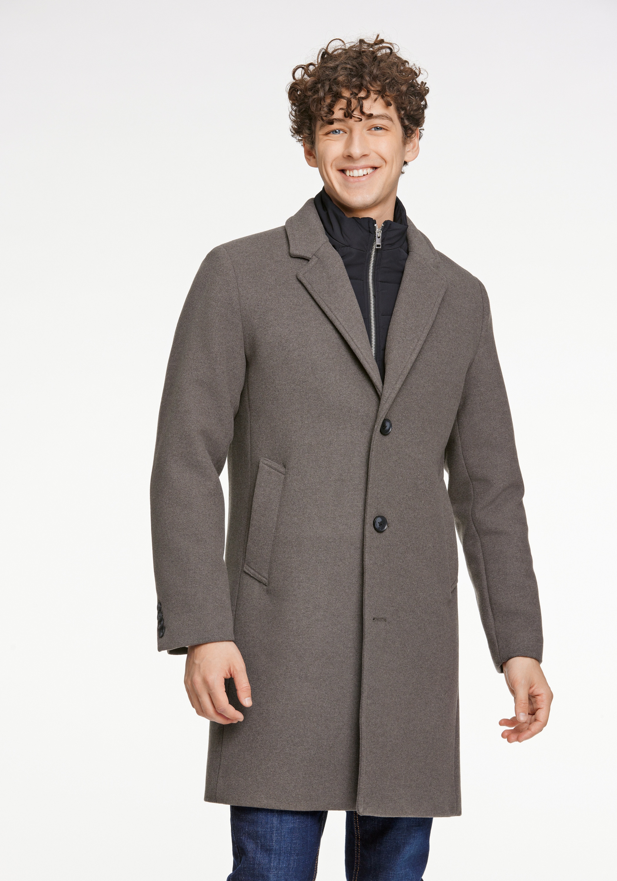 LINDBERGH Kurzmantel "Mantel Relaxed Fit"