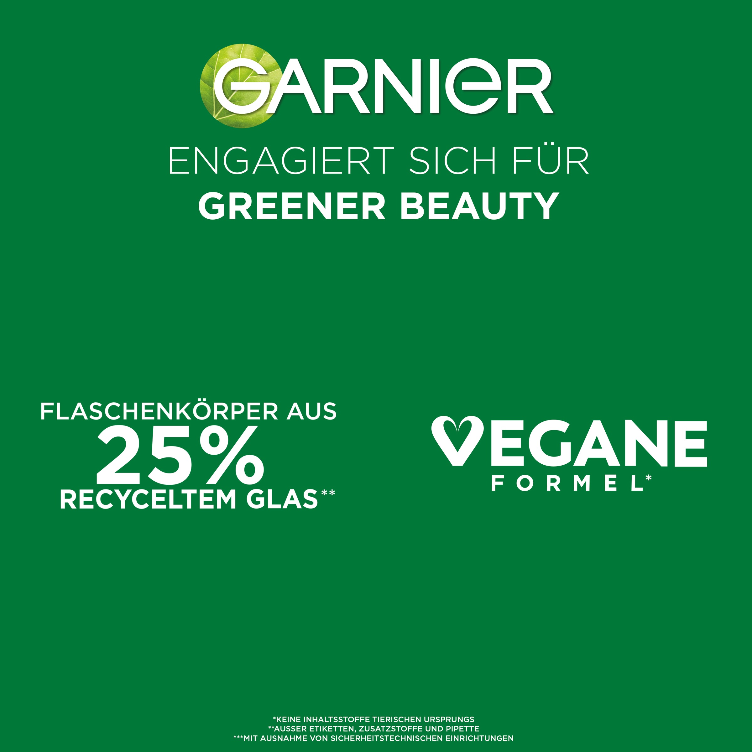 GARNIER Gesichtsserum »Garnier Vitamin C+ Glow Booster Serum«