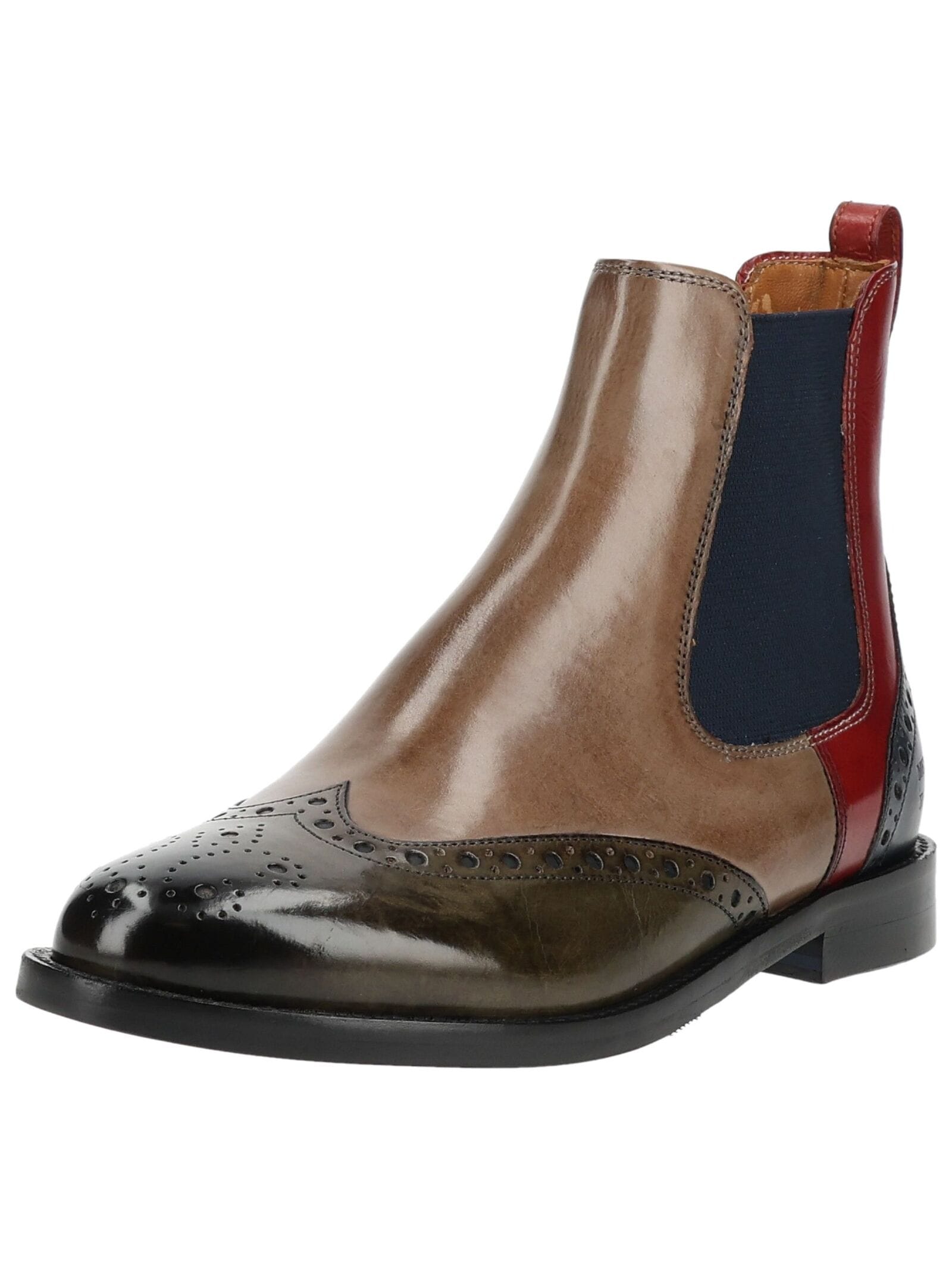 Melvin & Hamilton Stiefelette "Melvin & Hamilton Stiefelette Leder/Textil"