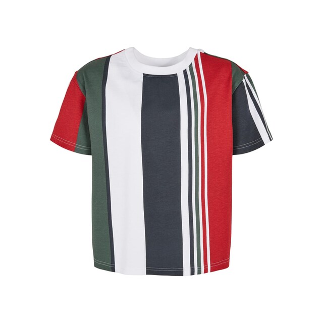 URBAN CLASSICS Kurzarmshirt »Kinder Boys Heavy Oversized Big AOP Stripe Tee«,  (1 tlg.) ▷ für | BAUR