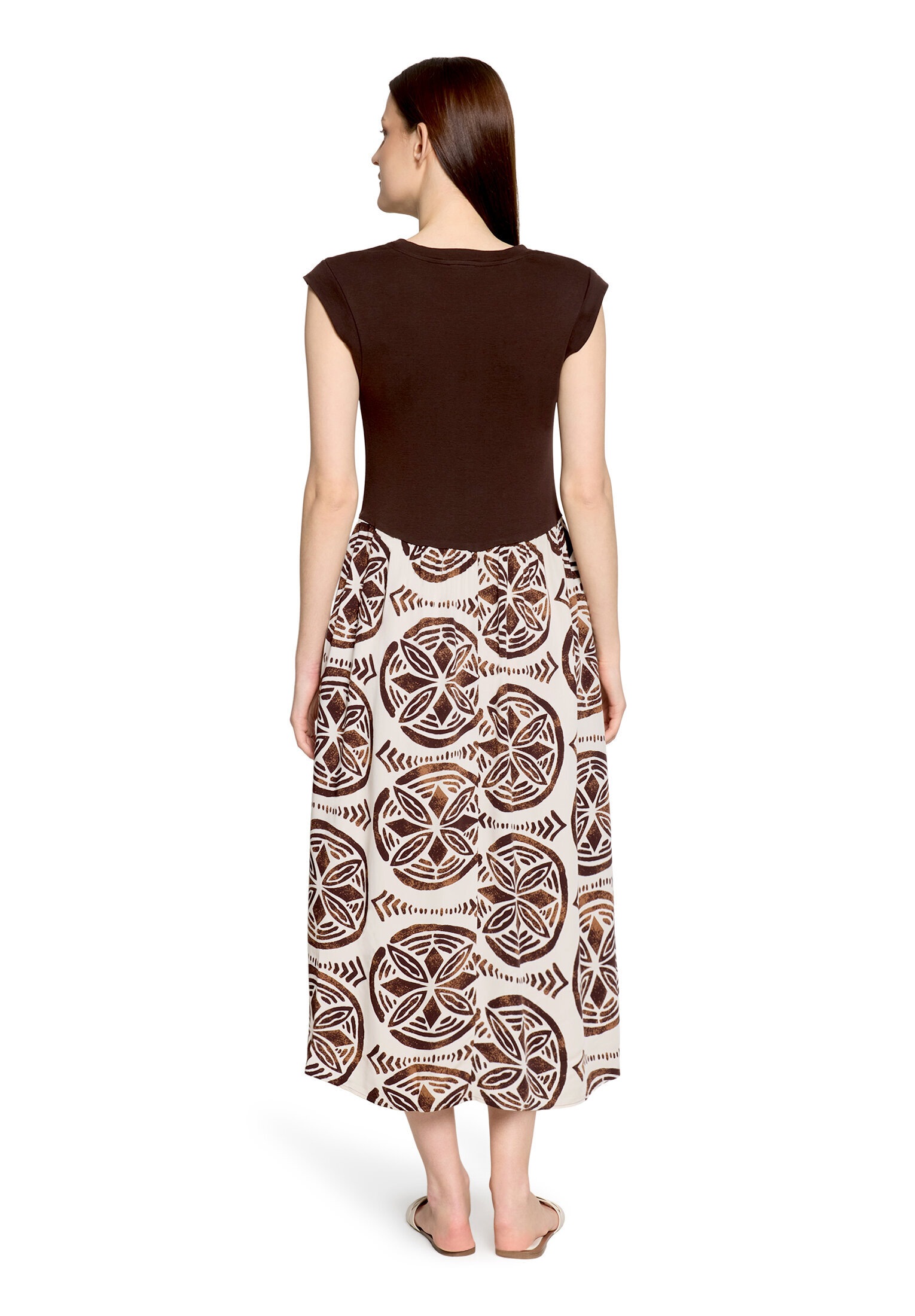 Cartoon Druckkleid »Damen mit Eingrifftaschen« Nahttasche