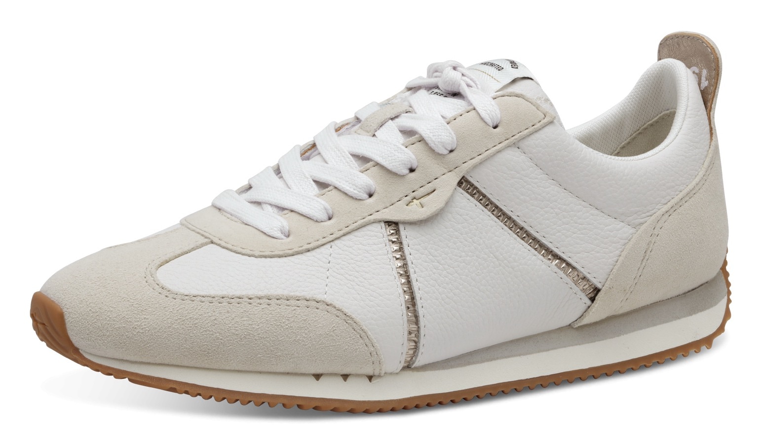 Tamaris Sneaker, Freizeitschuh, Halbschuh, Schnürschuh mit Logoaufnäher günstig online kaufen