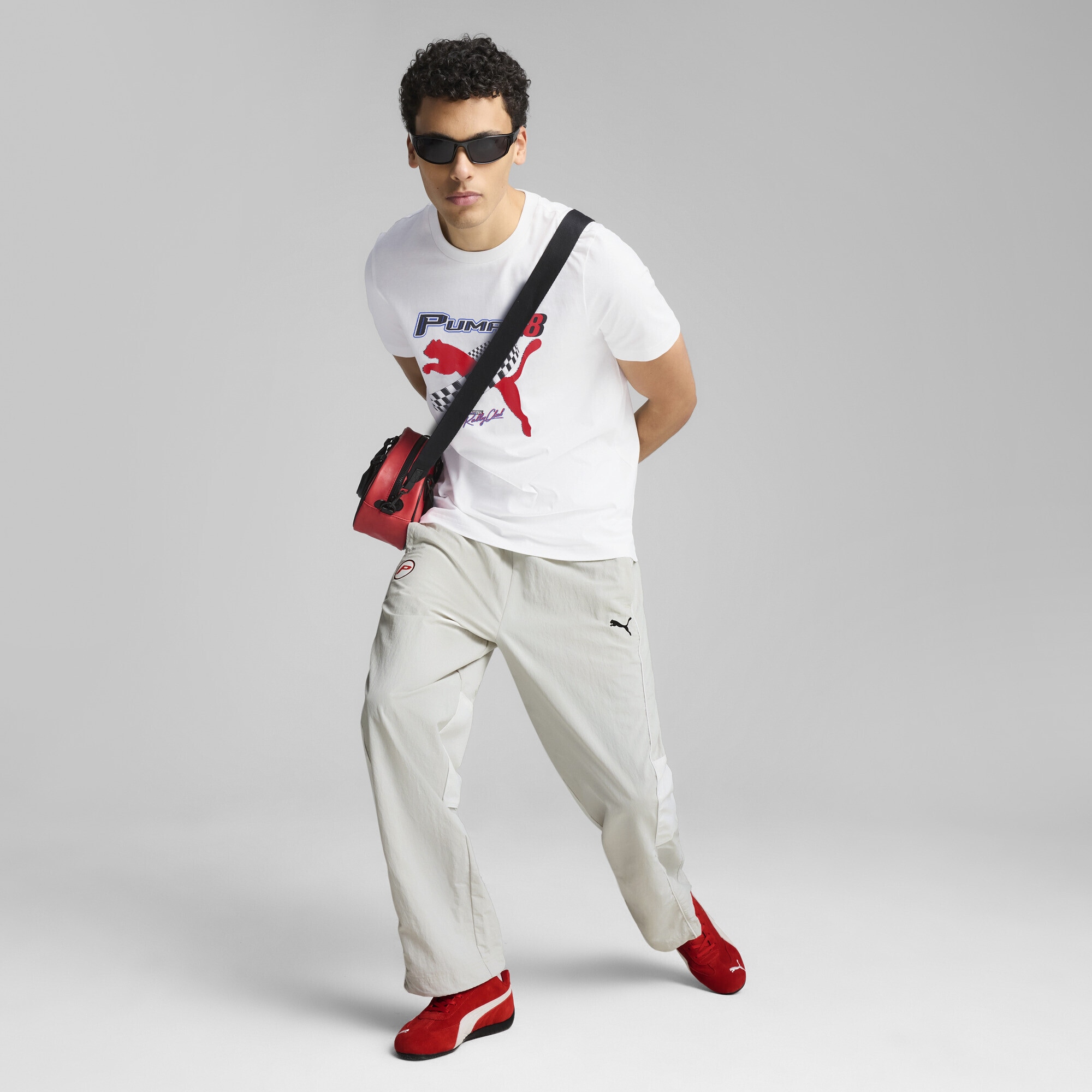 PUMA T-Shirt »GRAPHICS PUMA Moto T-Shirt Herren«