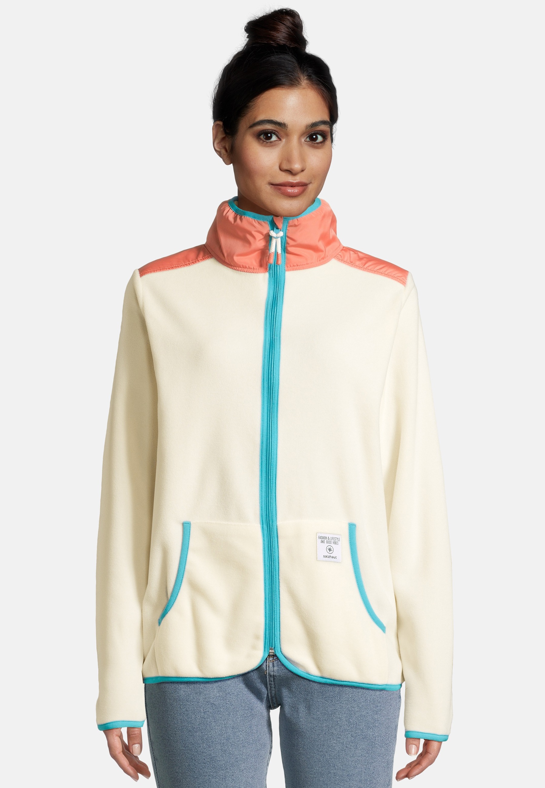 salzhaut Fleecejacke "Fleecejacke KLÓÓWERBLAD" günstig online kaufen