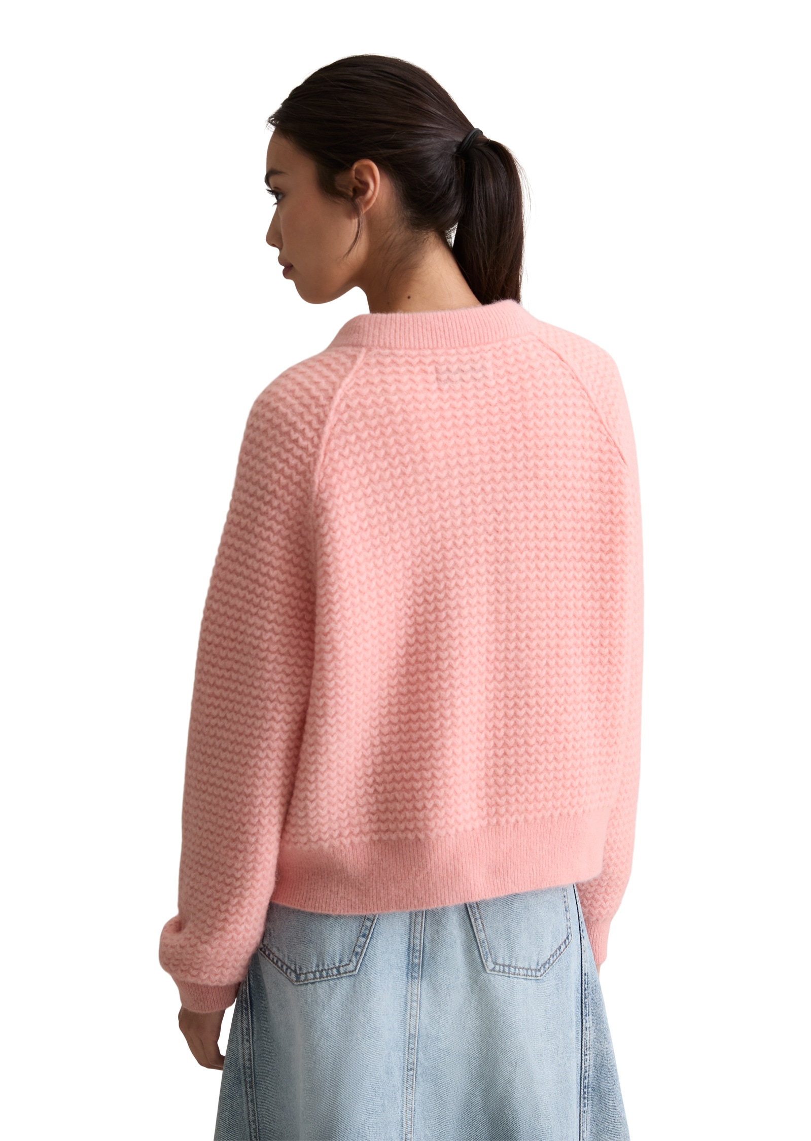 Thumbnail - Marc OPolo DENIM Strickpullover "aus weichem Schurwolle-Alpakawolle-Mix"