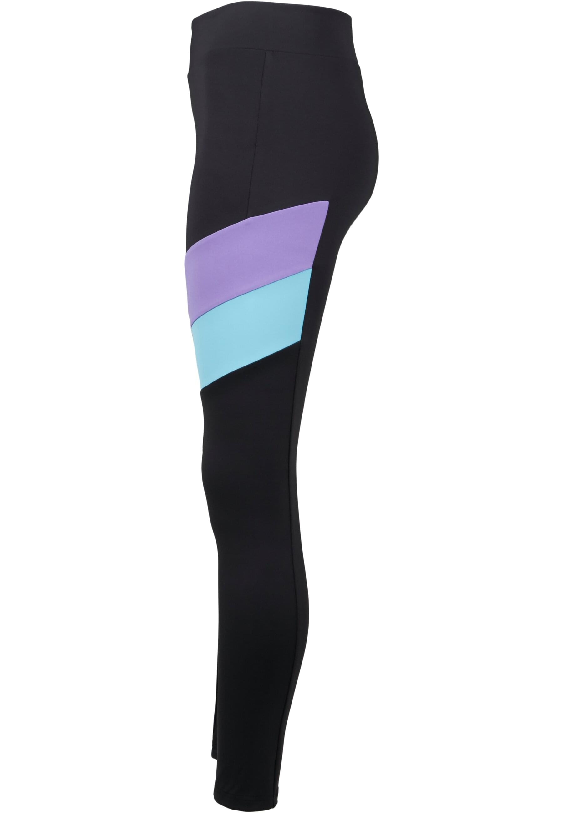 URBAN CLASSICS Leggings »Urban Classics Damen Ladies Color Block Leggings«, (1 tlg.)