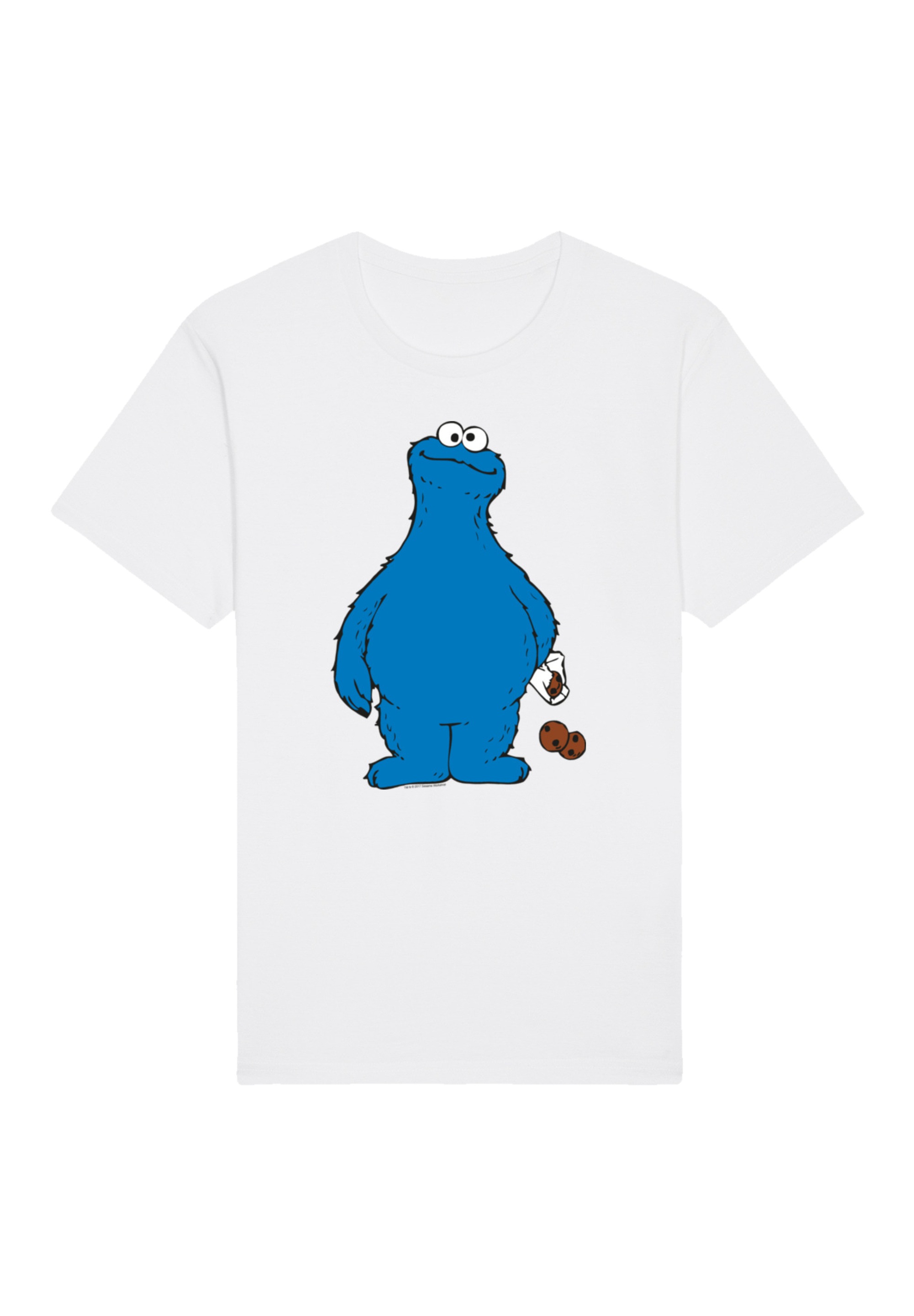 F4NT4STIC T-Shirt "Sesamstraße Cookie Thief", Premium Qualität günstig online kaufen