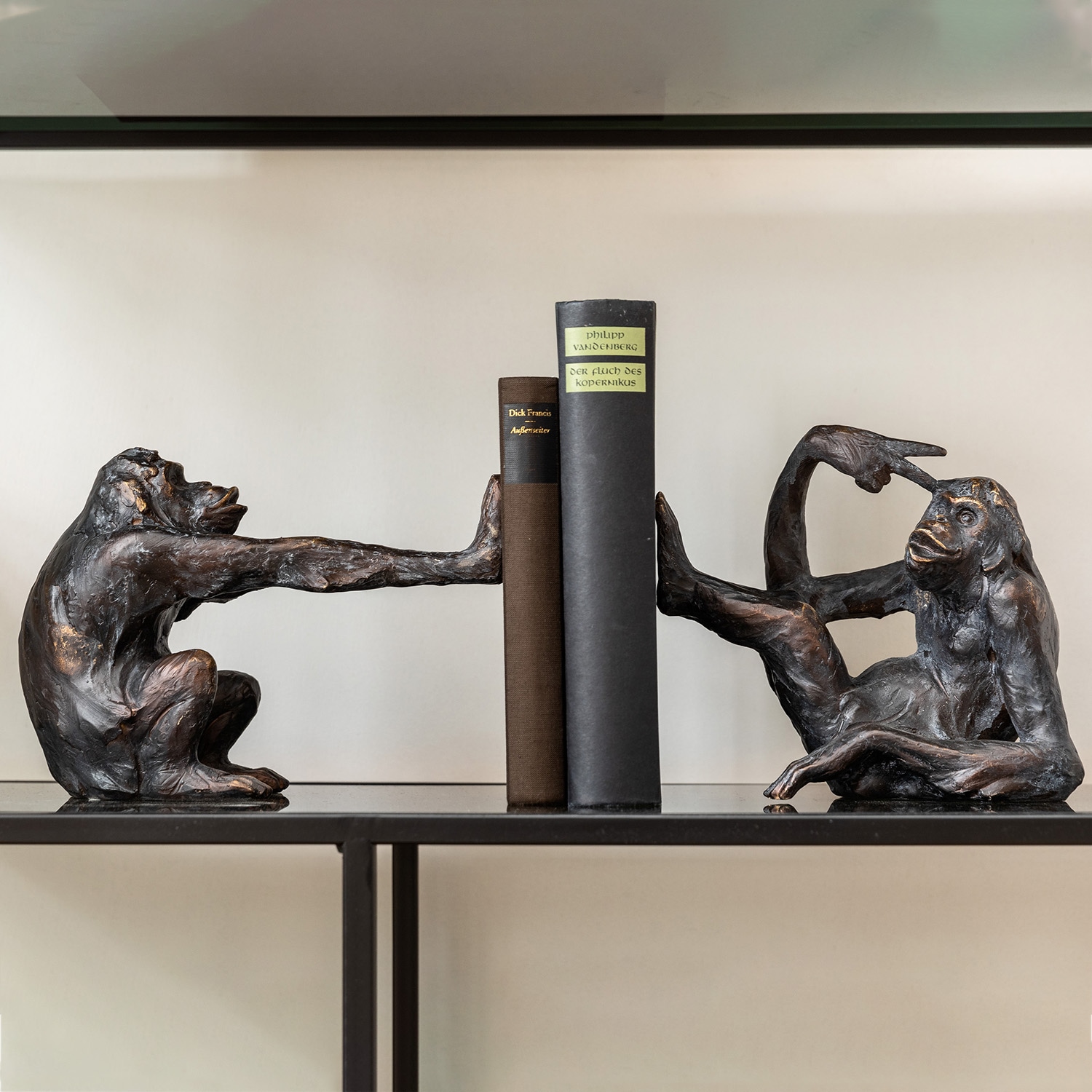 Kare Design Buchstütze »Buchstütze Monkey (2/Set)«