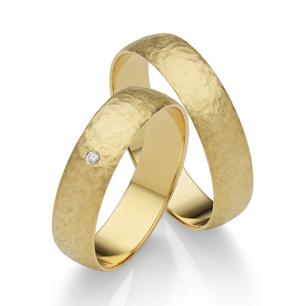 Firetti Trauring »Schmuck Geschenk Gold 375 Hochzeit Ehering "LIEBE"«