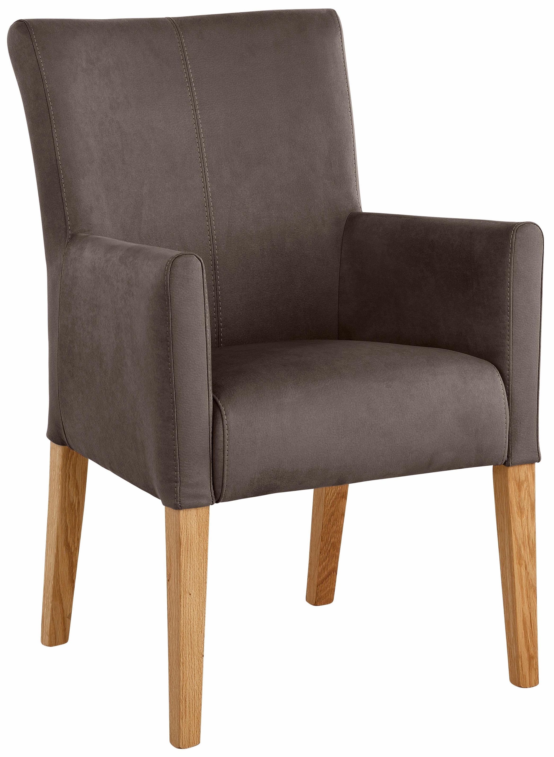 Home affaire Armlehnstuhl "King" () Esszimmerstuhl mit bequemer Polsterung, günstig online kaufen