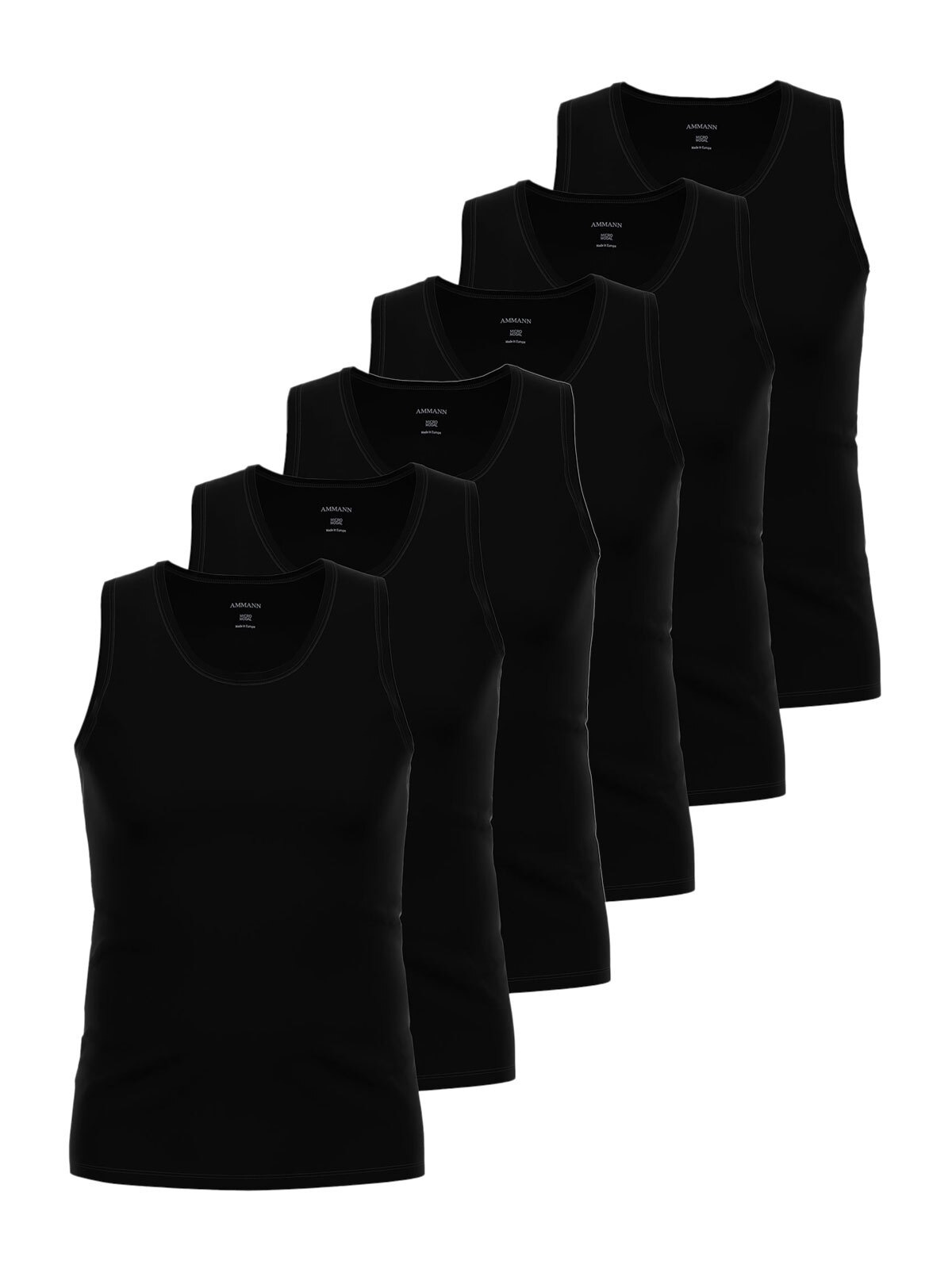 Ammann Unterhemd »6er Pack Athletic Shirt Day Modern / Micro Modal«, (Spar-Pack, 6 Stück St.)