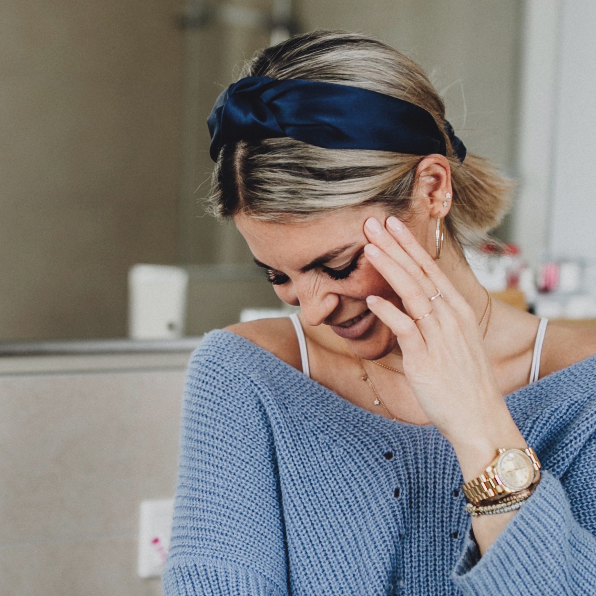 AILORIA Diadem »Set Hairband und Scrunchie S DELICAT & DOUX«