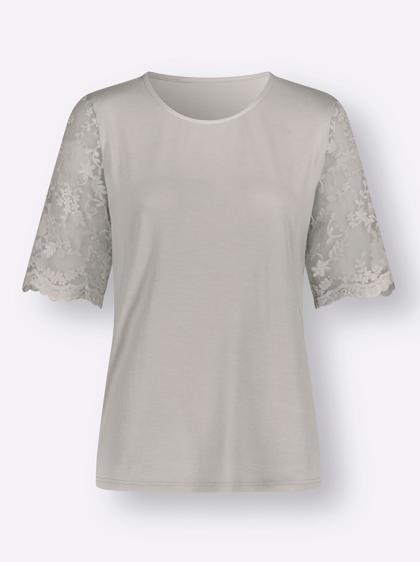 creation L Kurzarmshirt »Shirt«, (1 tlg.)